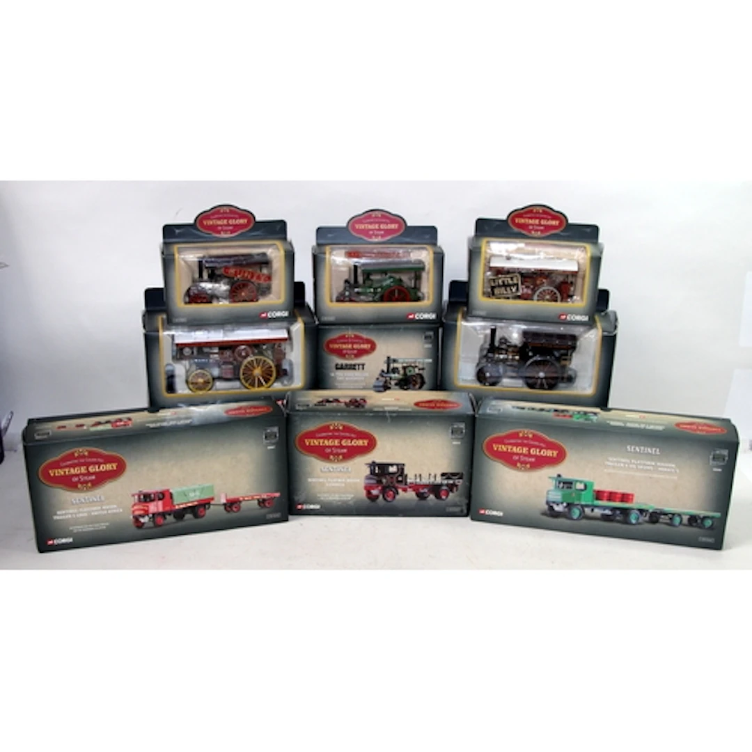 Corgi Vintage Glory of Steam series of die cast vehicles: 9 ...