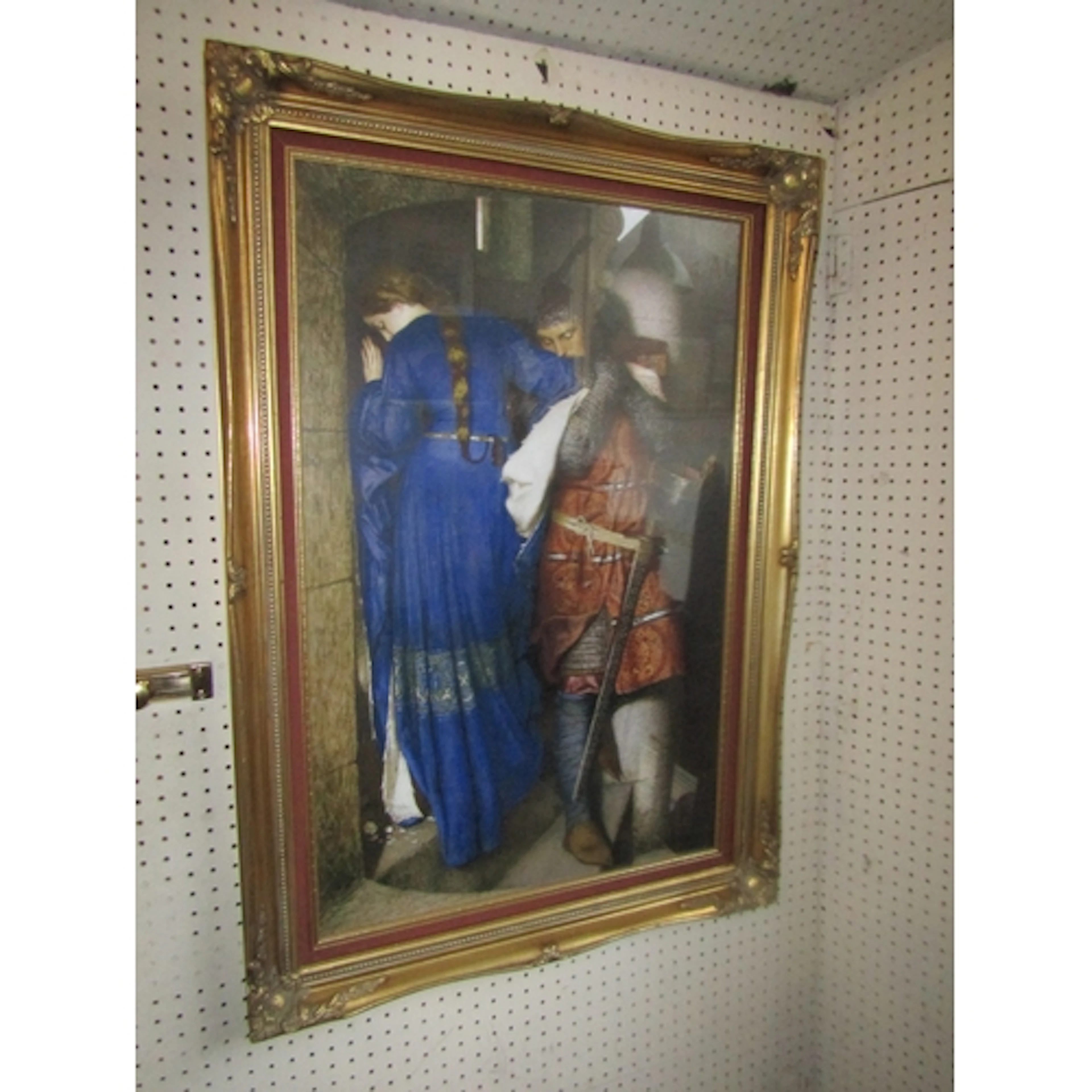 Gild Framed Fine Art Lithograph Sir Richard William Burton T...