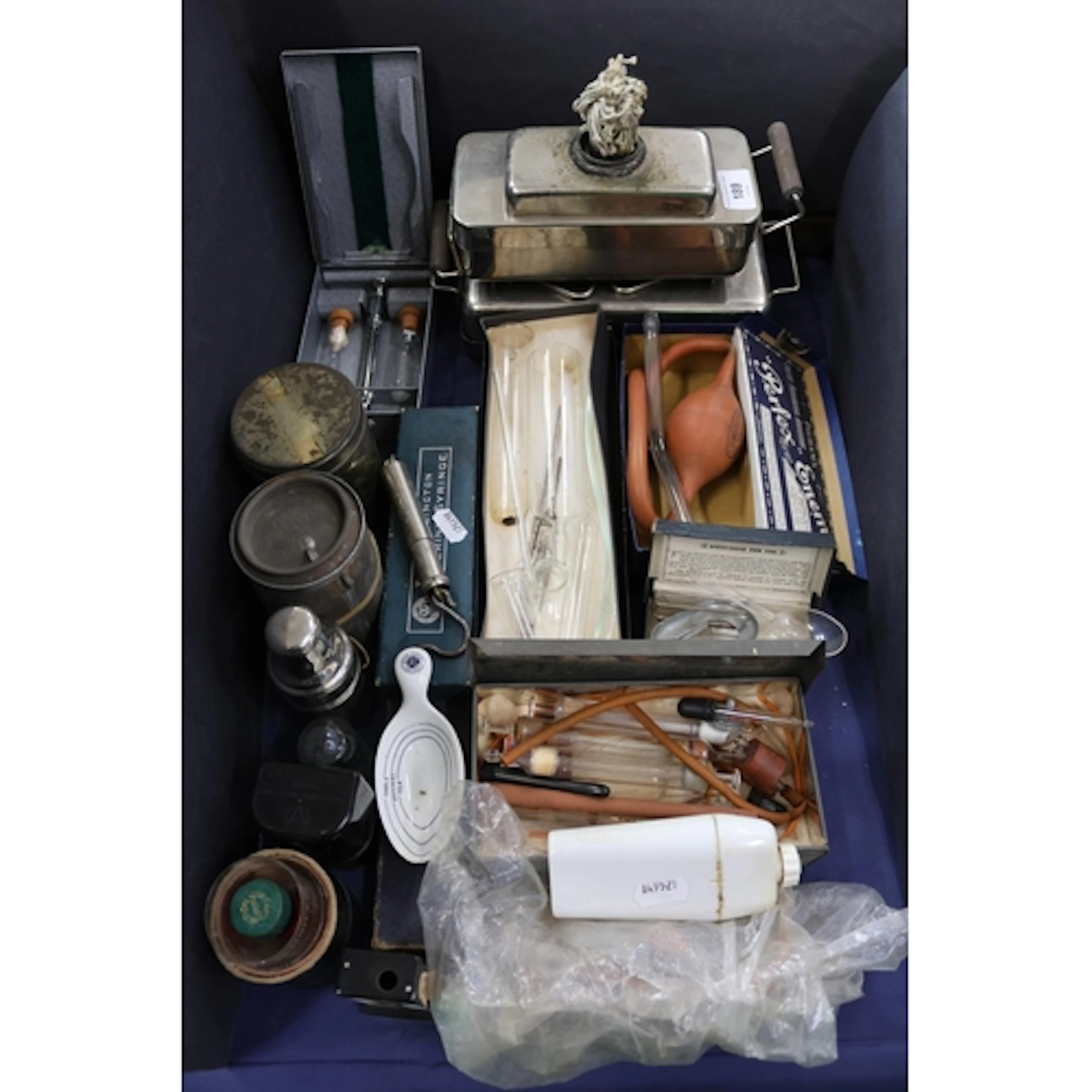 Medical equipment, and others, including measures, burners, ...