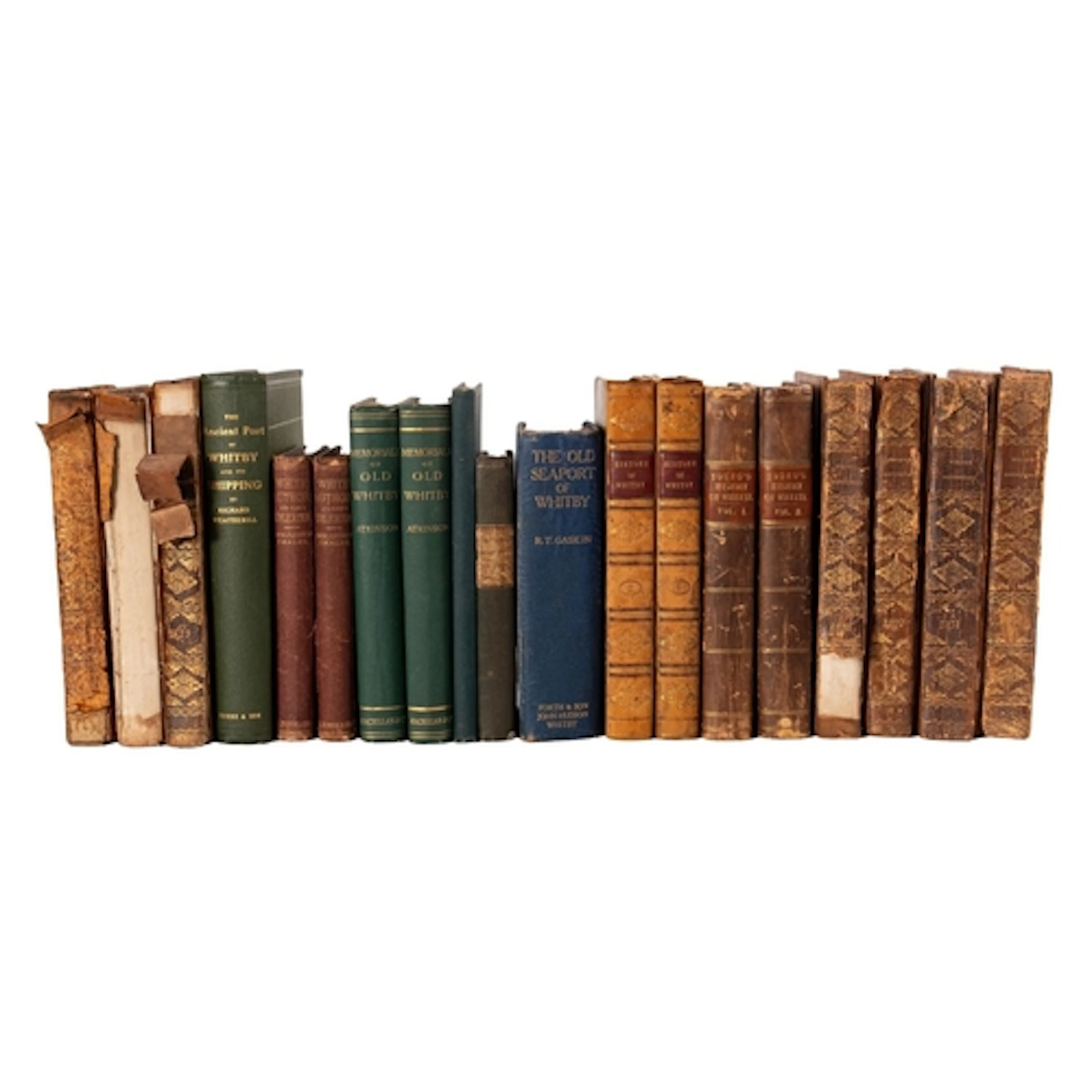WHITBY. A collection of 22 volumes, comprising: CHARLTON, Li...