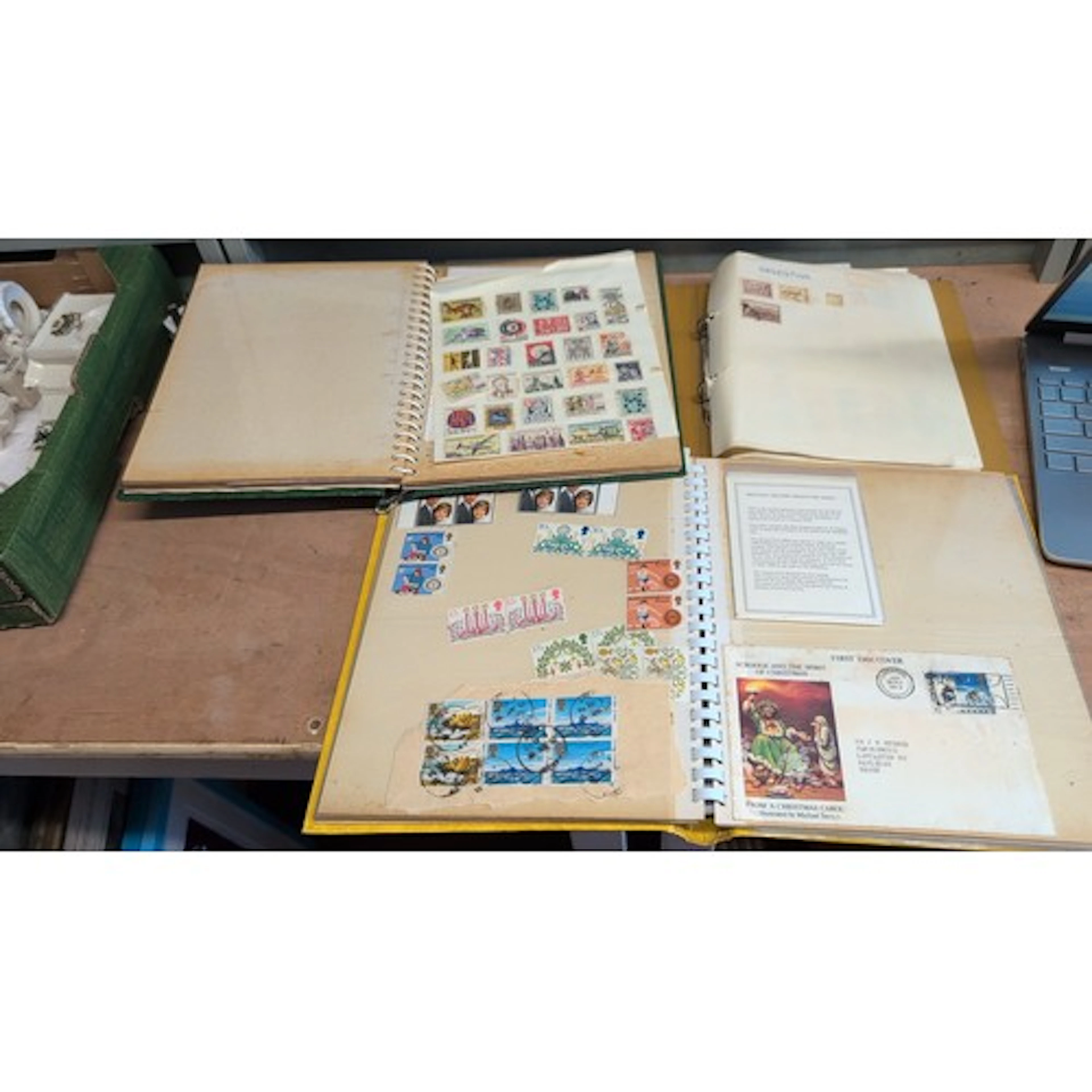 A collection of philatelic material in albums and binders, c...