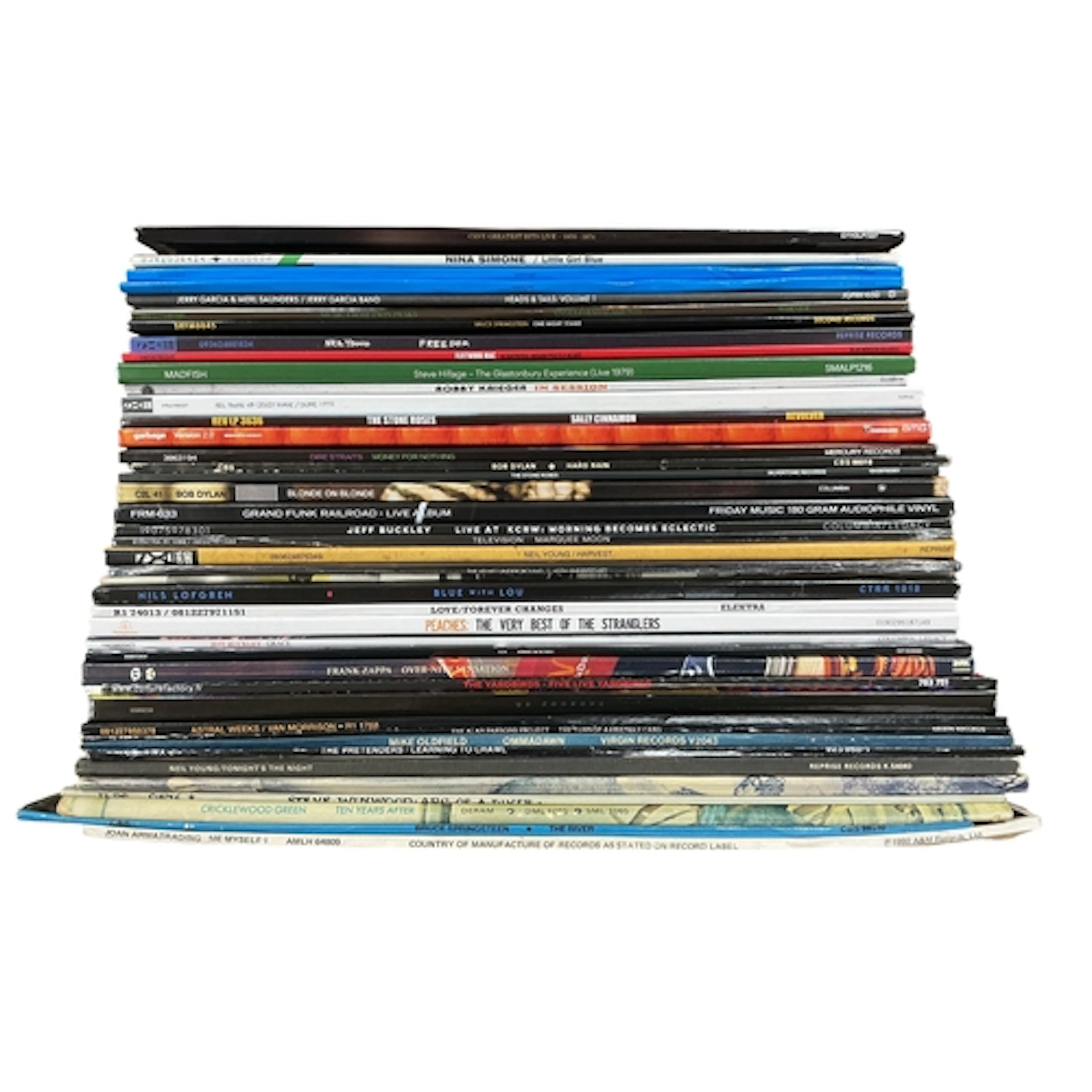 Forty LP record albums, all more recent pressings and releas...