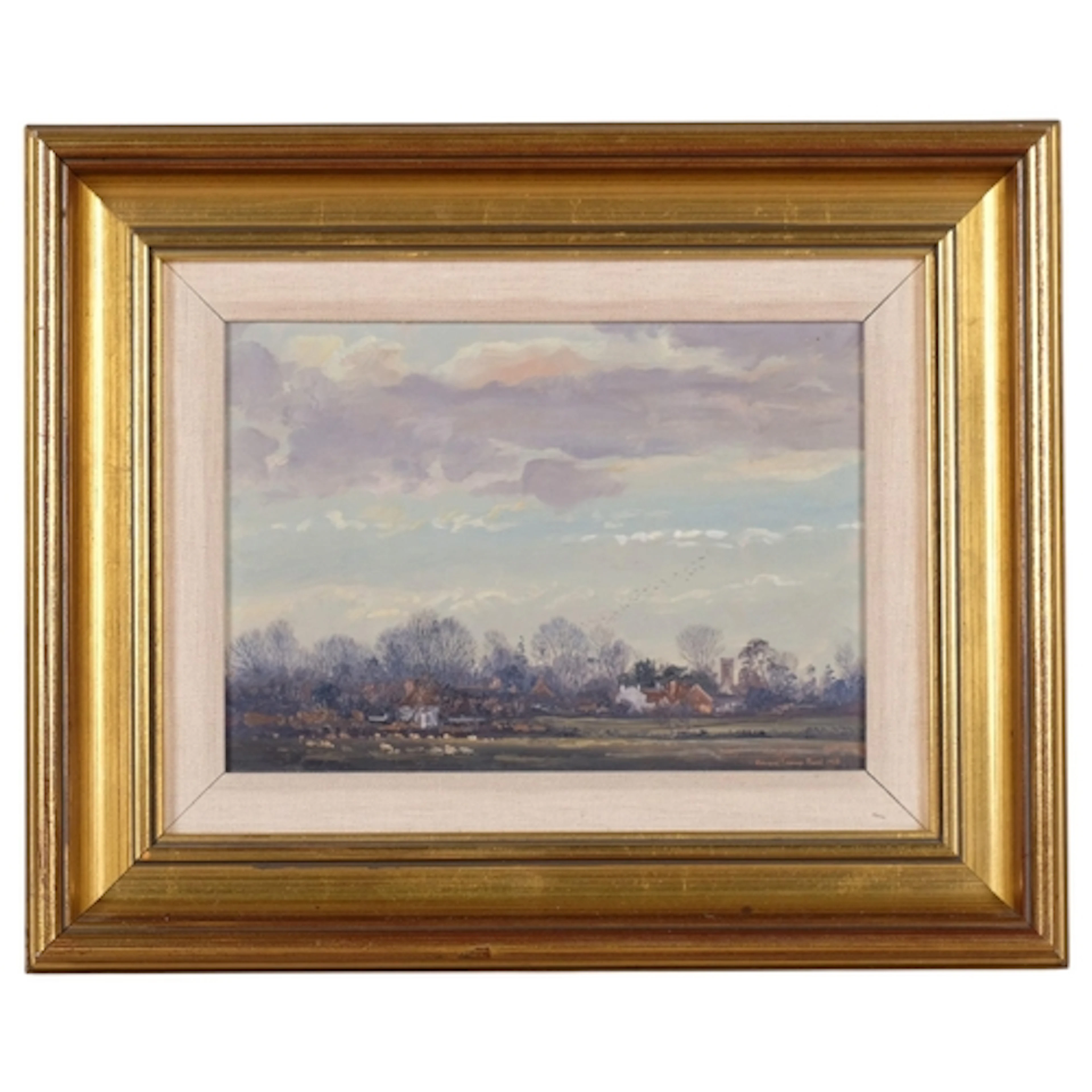 Edward Stamp (1939 - 2025), March Evening - Mursley Buckingh...