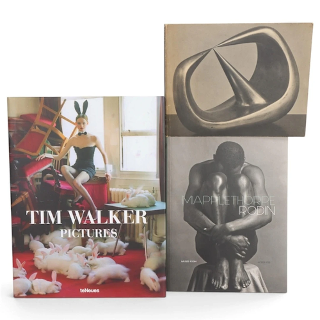 Three Art reference books, HENRY MOORE The Arts Council 1968...