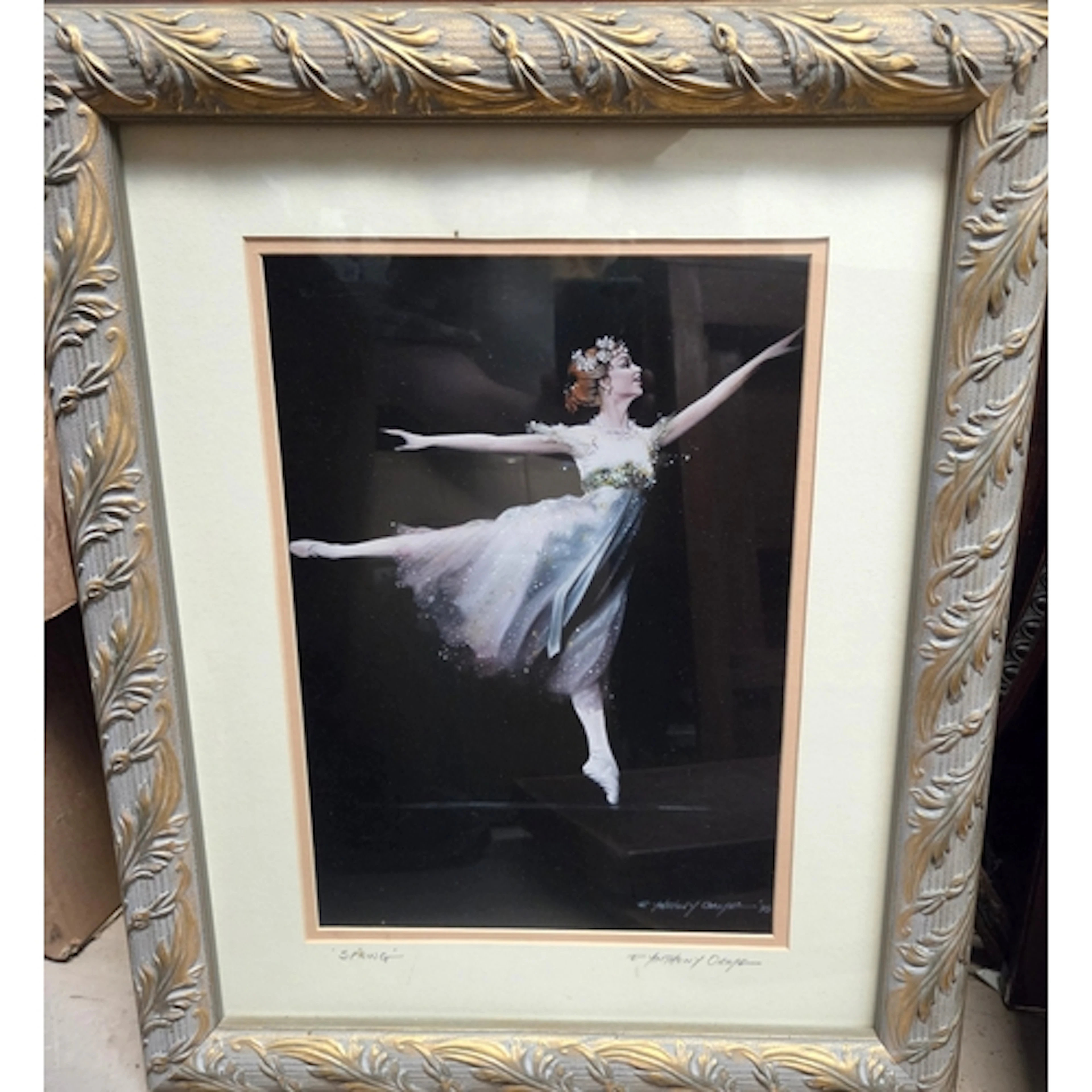 Anthony Orme, Spring Ballerina, water colour, 38 x 23cm, fra...