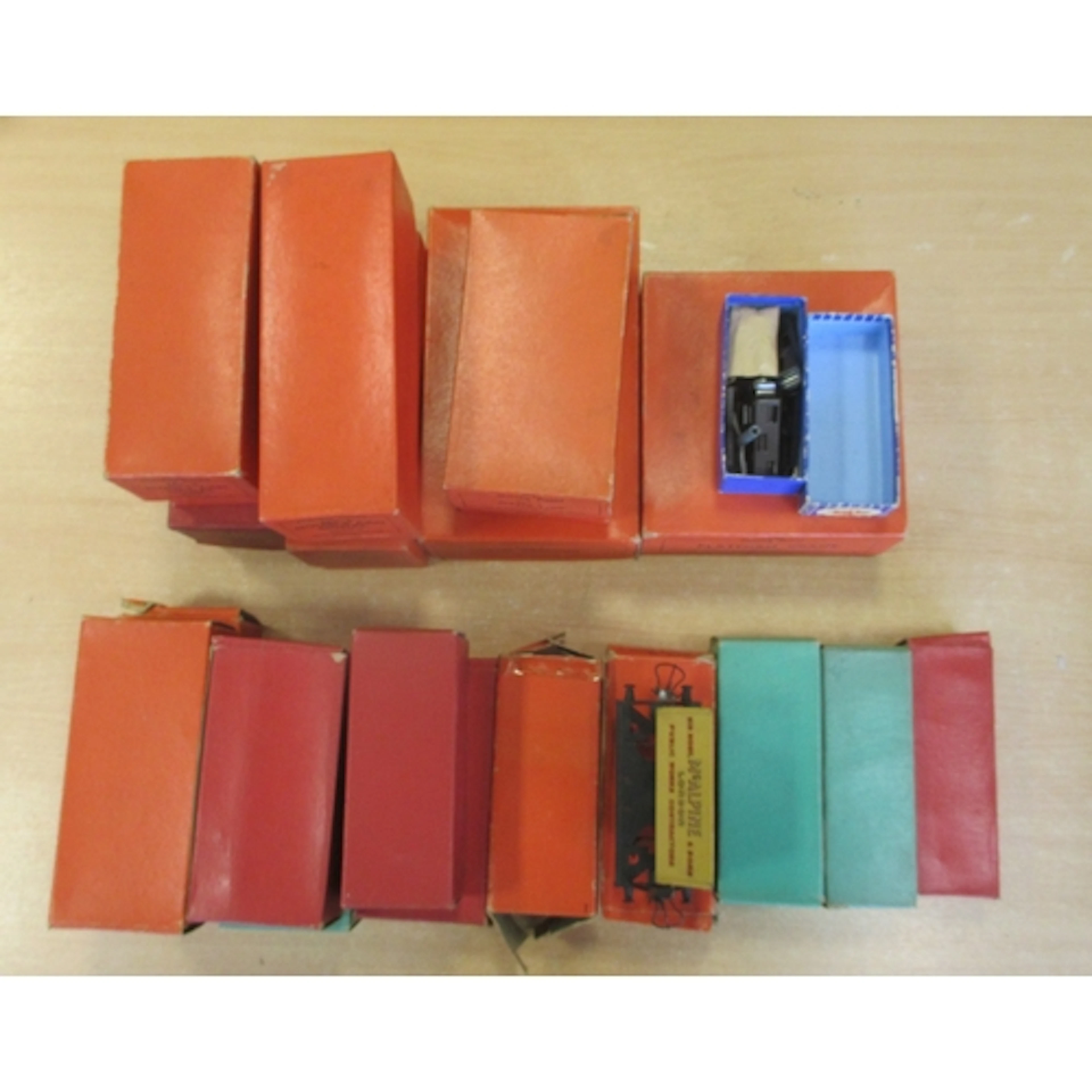 Hornby. Collection of O gauge coaches and wagons in original...