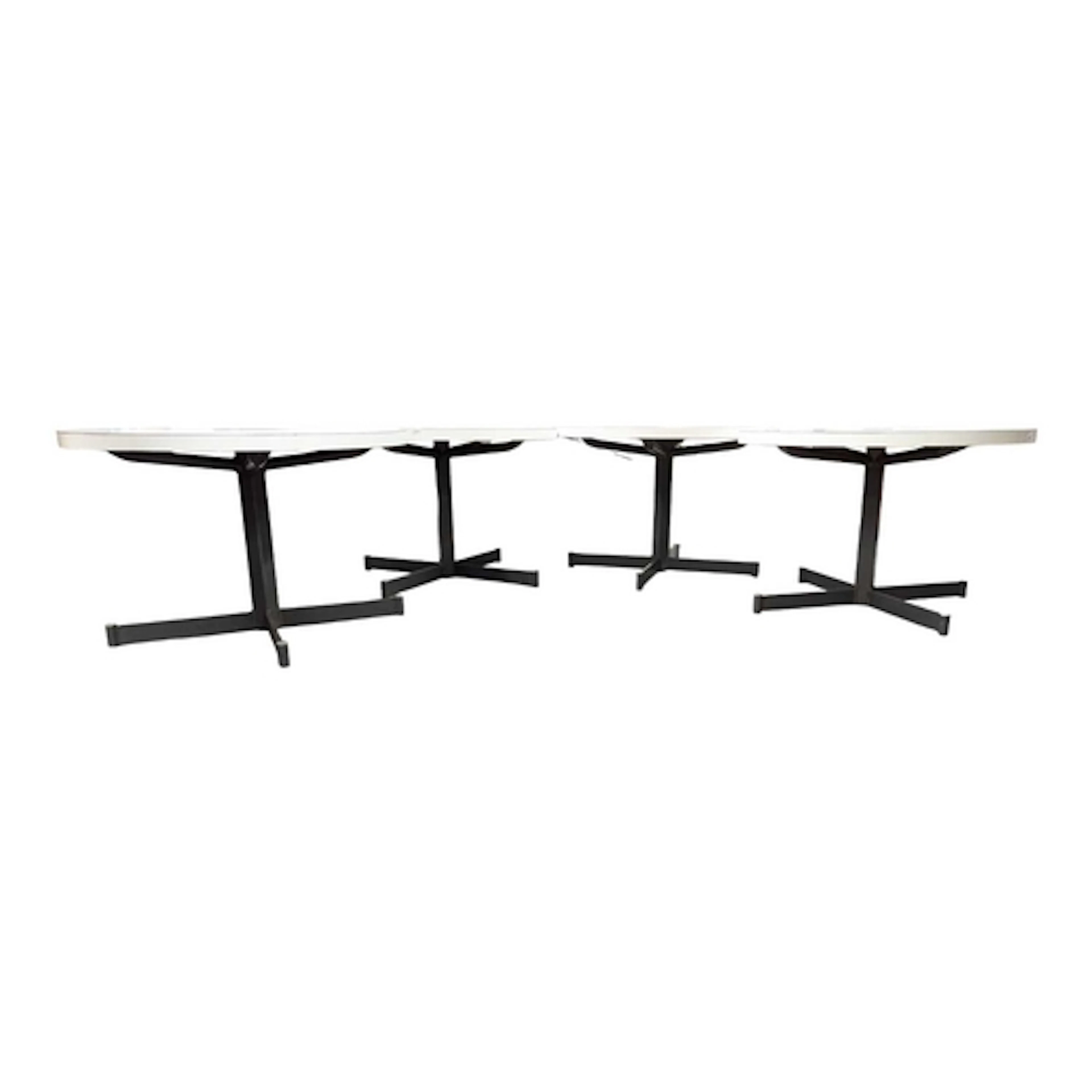 Charles & Ray Eames Manner - Four vintage 20th century w...