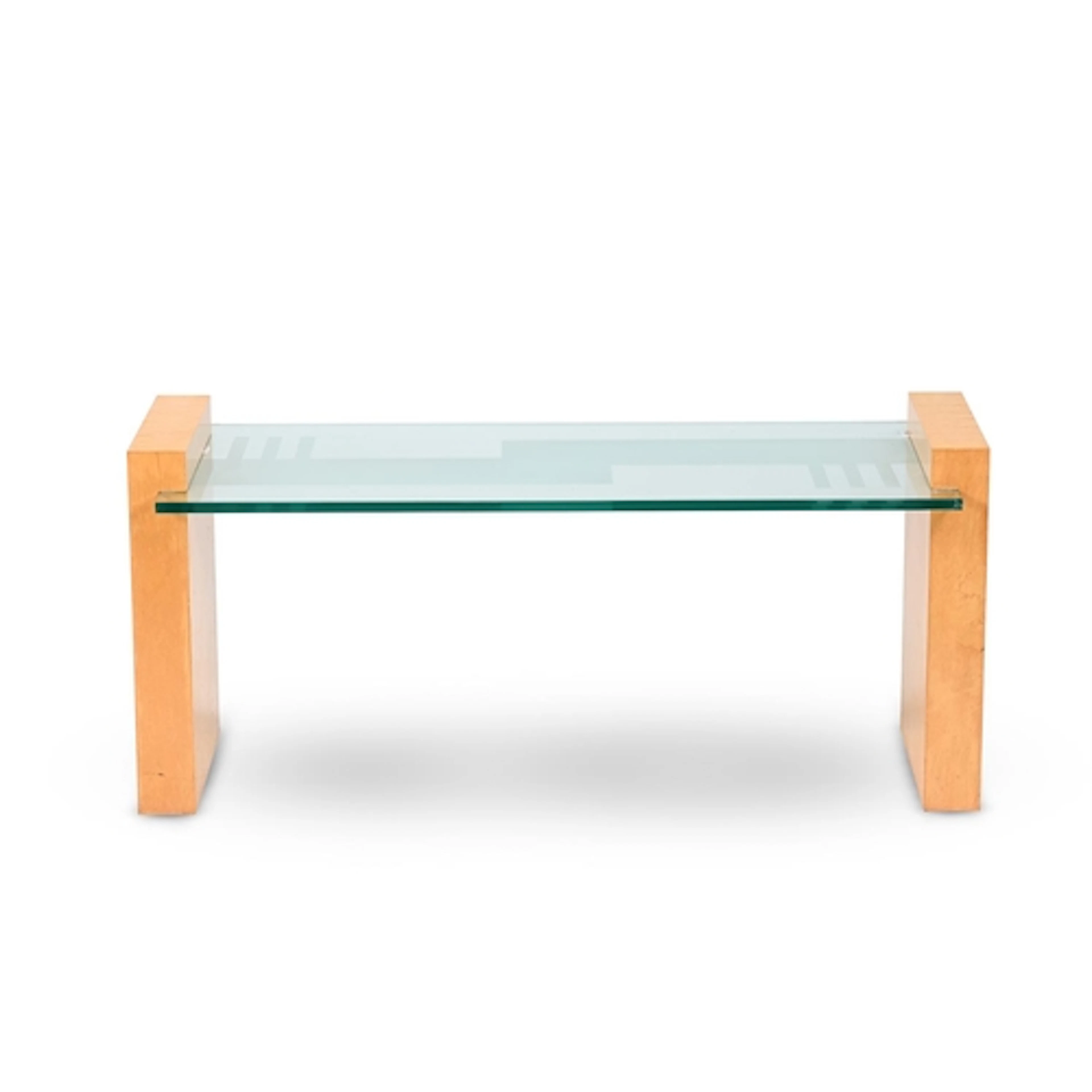 An occasional table, in the manner of Jacques Adnet, mid 20t...