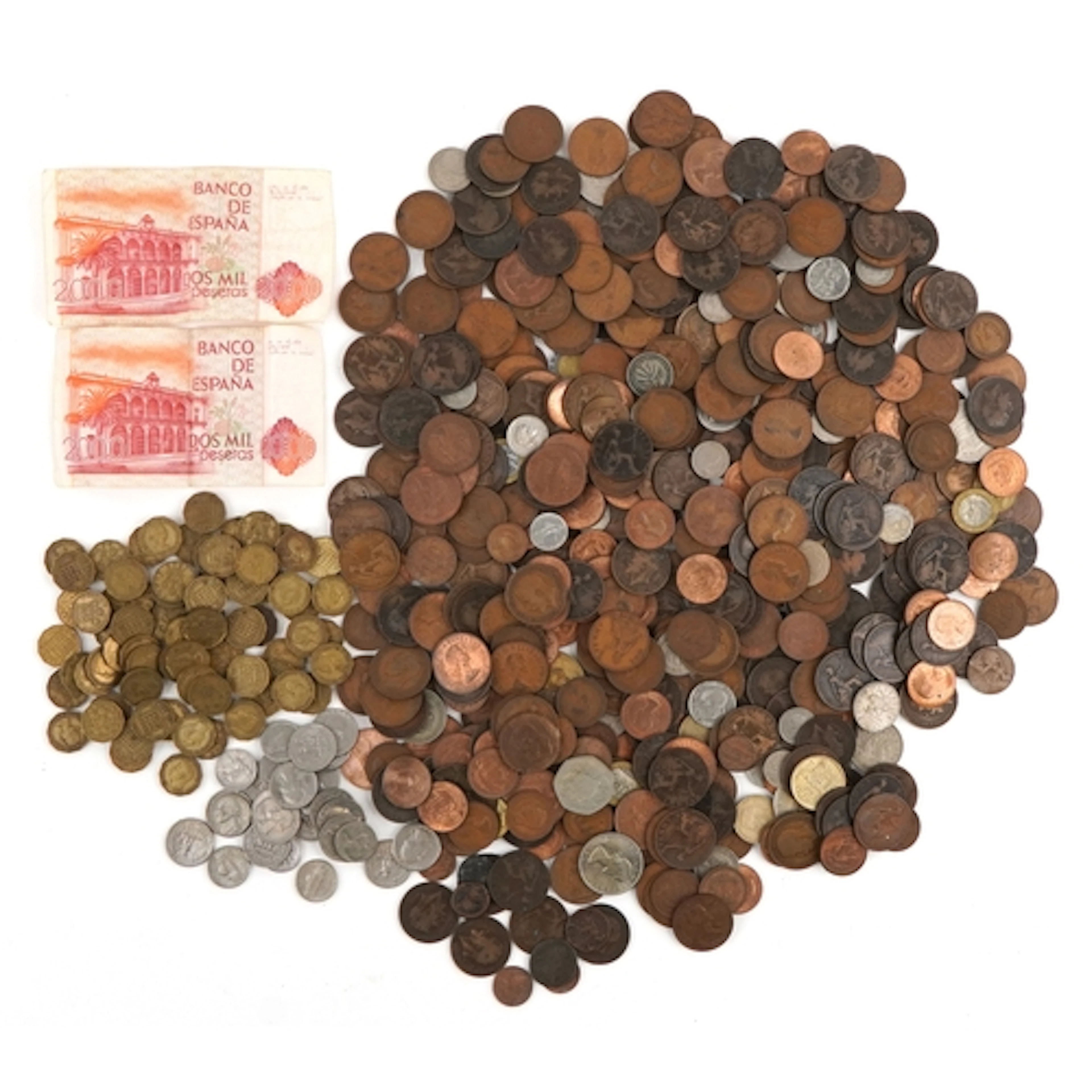 19th century and later British coins comprising brass three ...