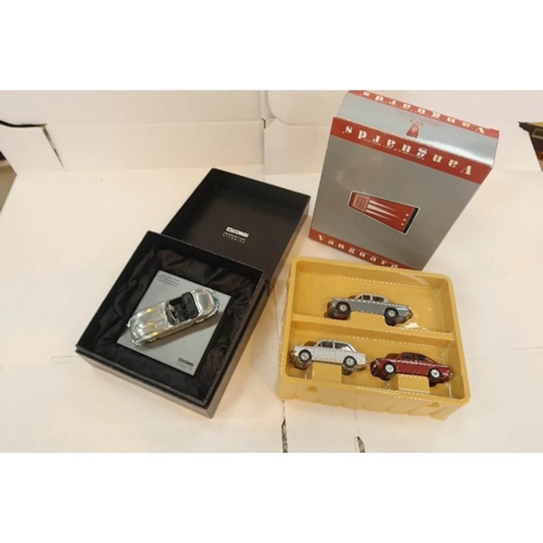 Gorgi Ltd E Type and Vanguard Hillman collection