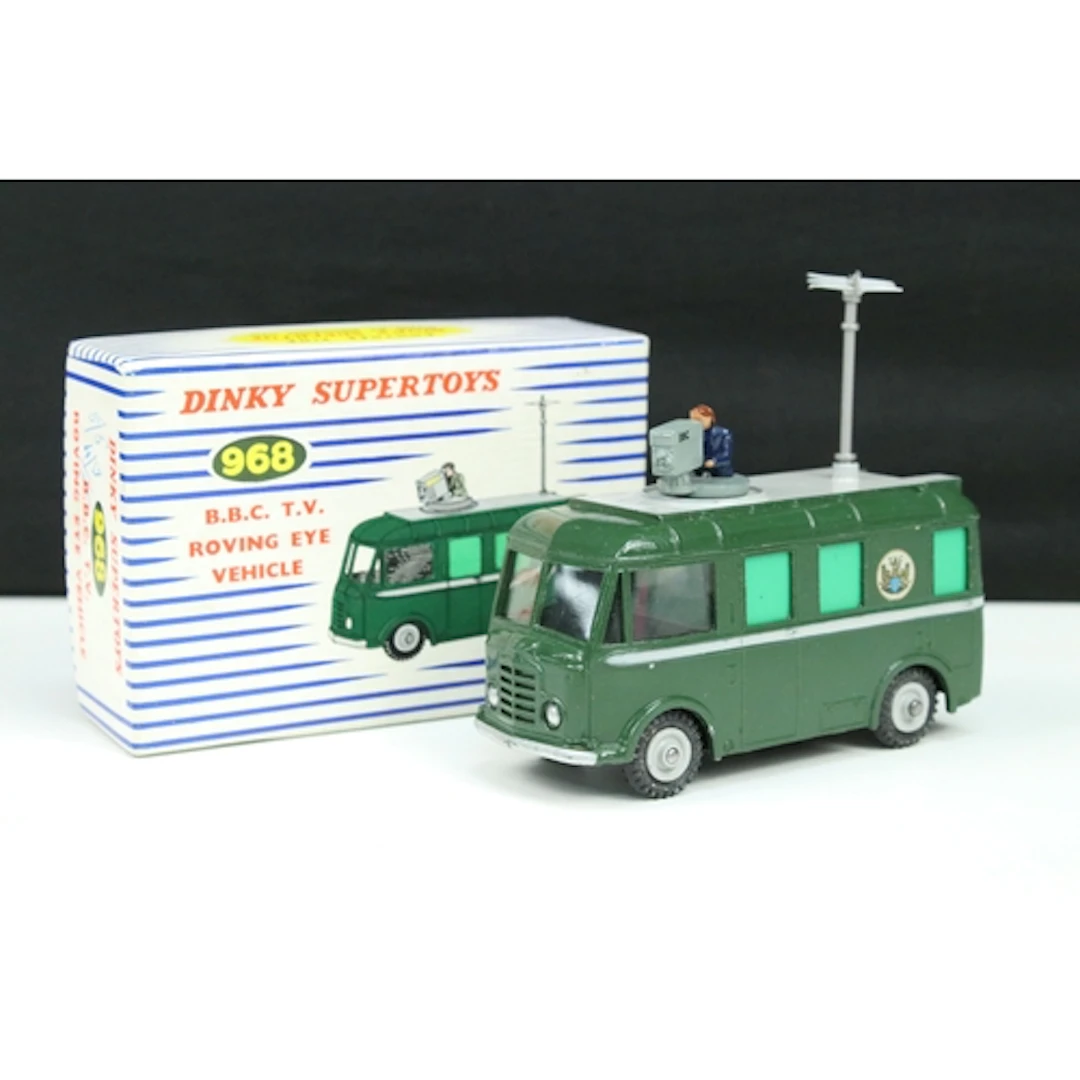 Boxed Dinky Supertoys 968 BBC TV Roving Eye Vehicle diecast ...