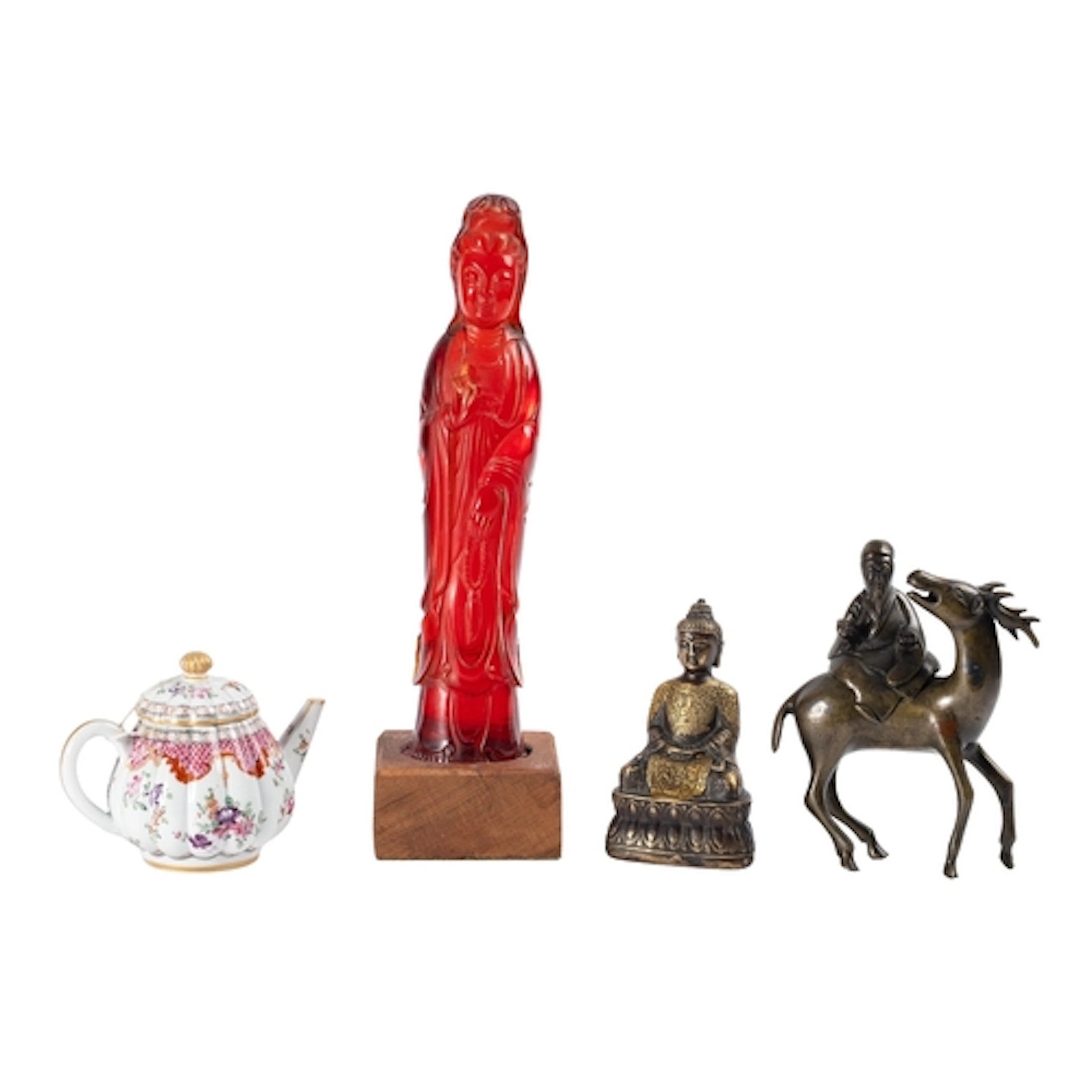A group of Chinese works of art, Qing dynasty and later comp...