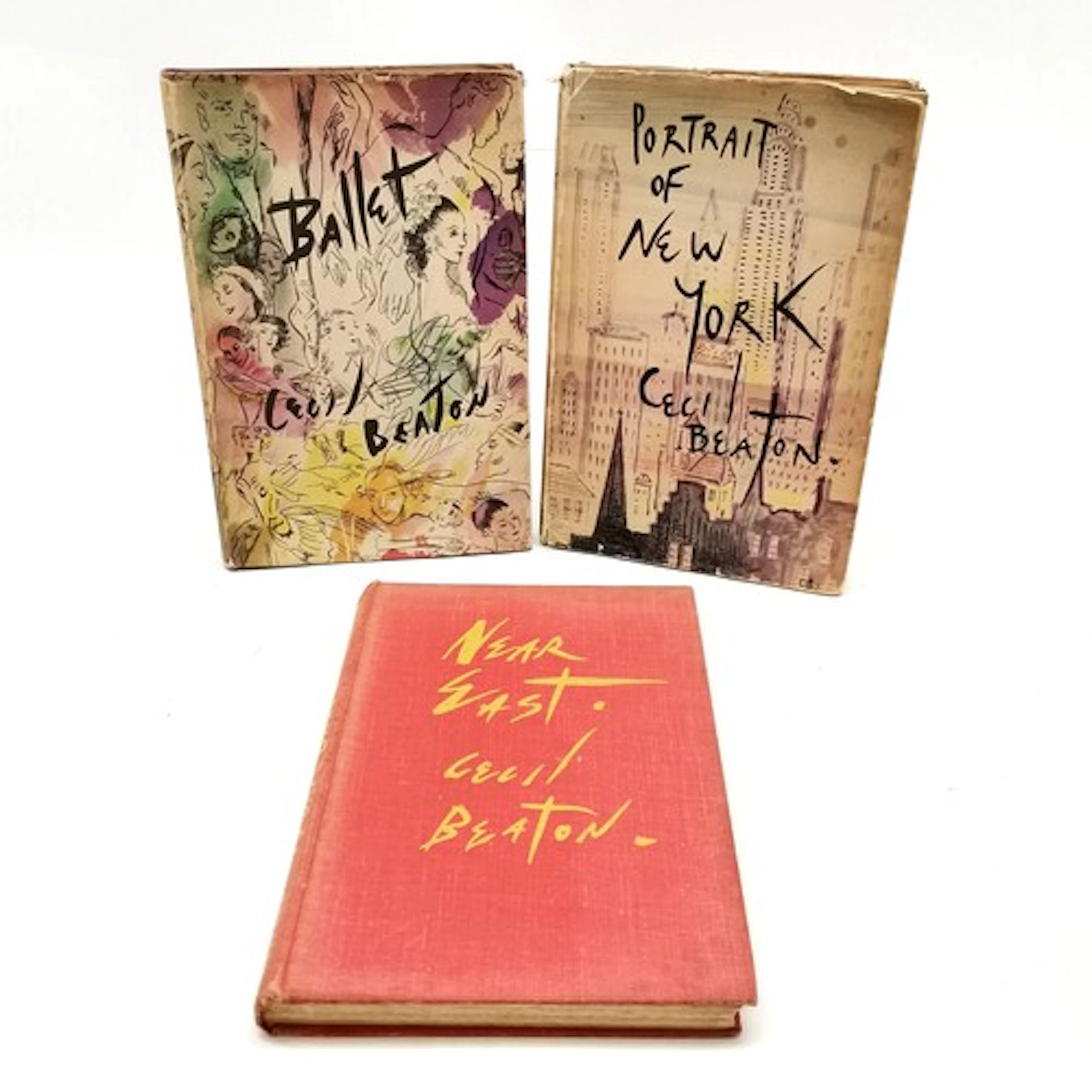 3 x Sir Cecil Walter Hardy Beaton CBE (1904–80) books - (195...