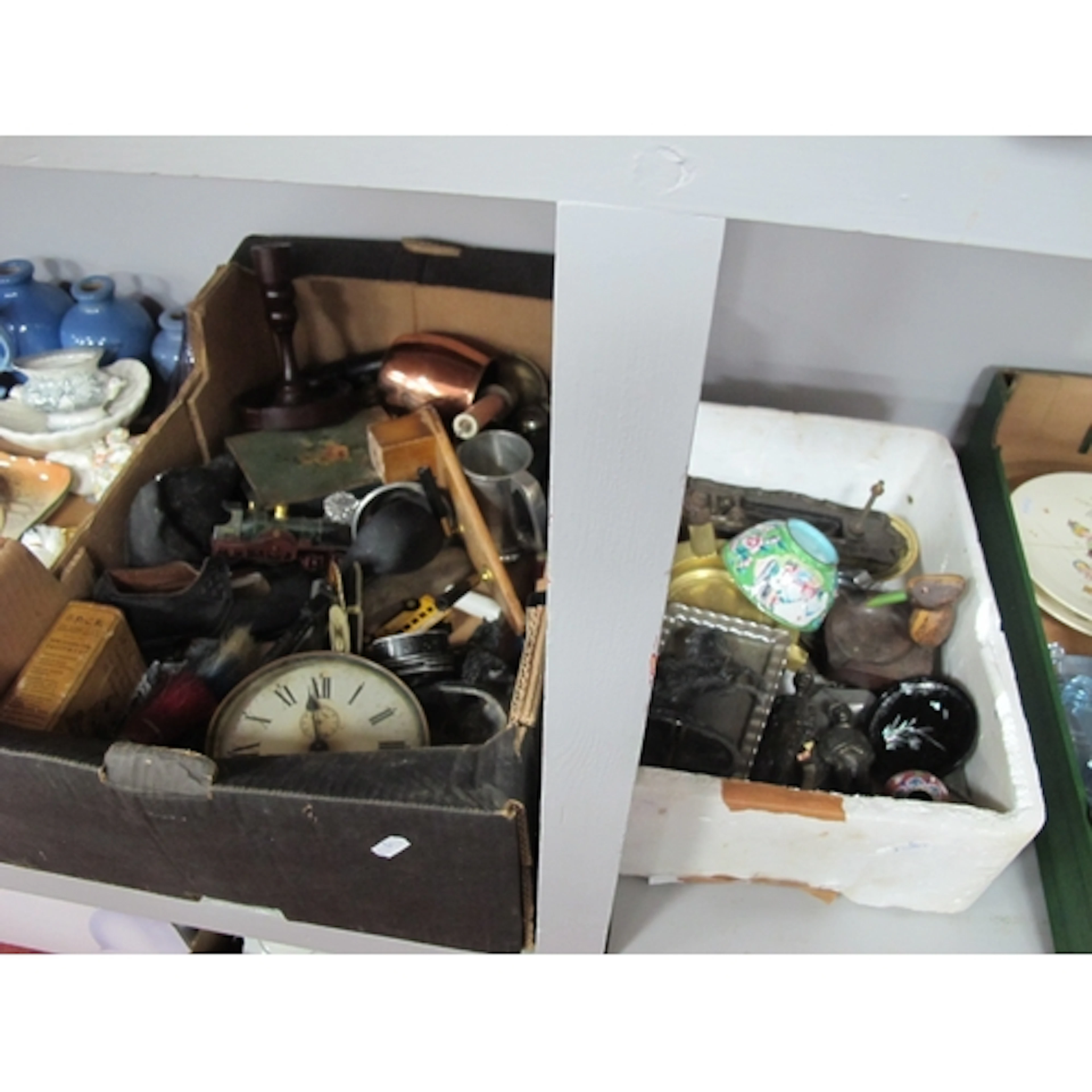 Ashtrays, Rouser clock, die cast vehicles, Desmo horn, Jolly...