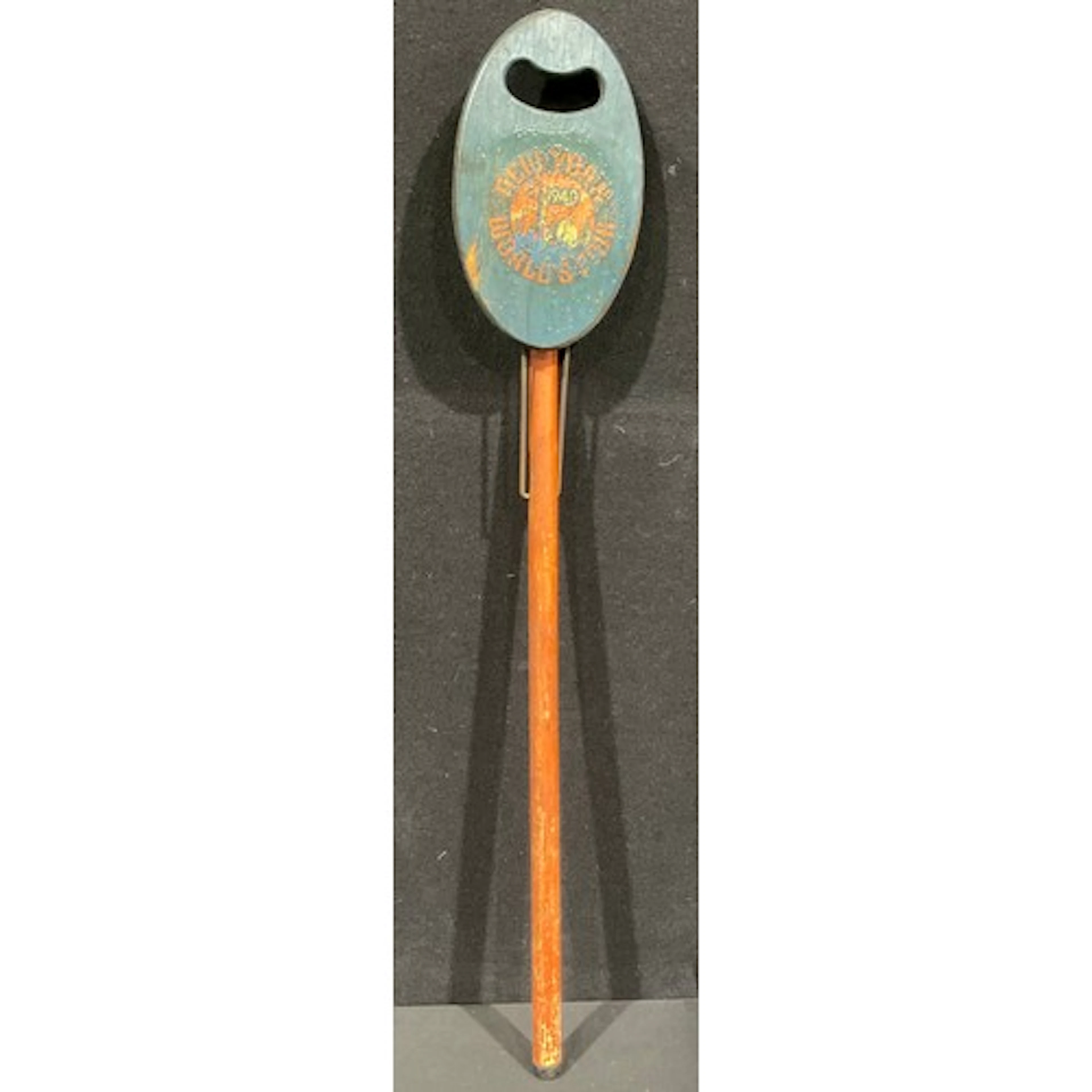 Americana - a mid-century painted softwood folding stick sea...
