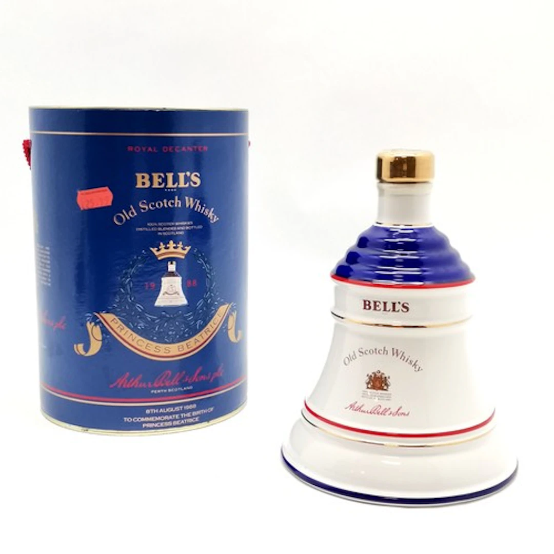 Bell's 1988 Princess Beatrice unopened 75cl whisky in origin...
