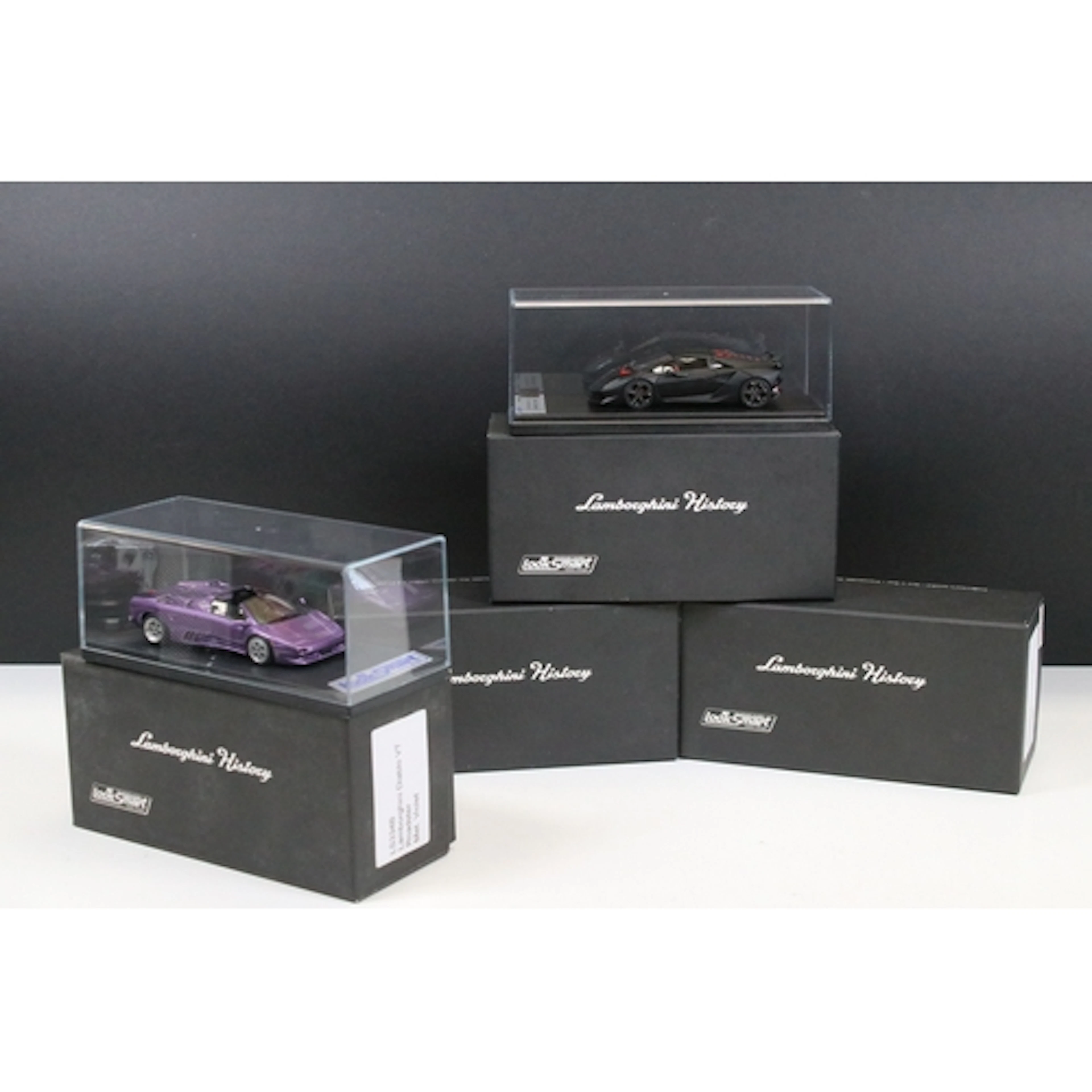 Four boxed / cased Look Smart / LookSmart Models diecast mod...