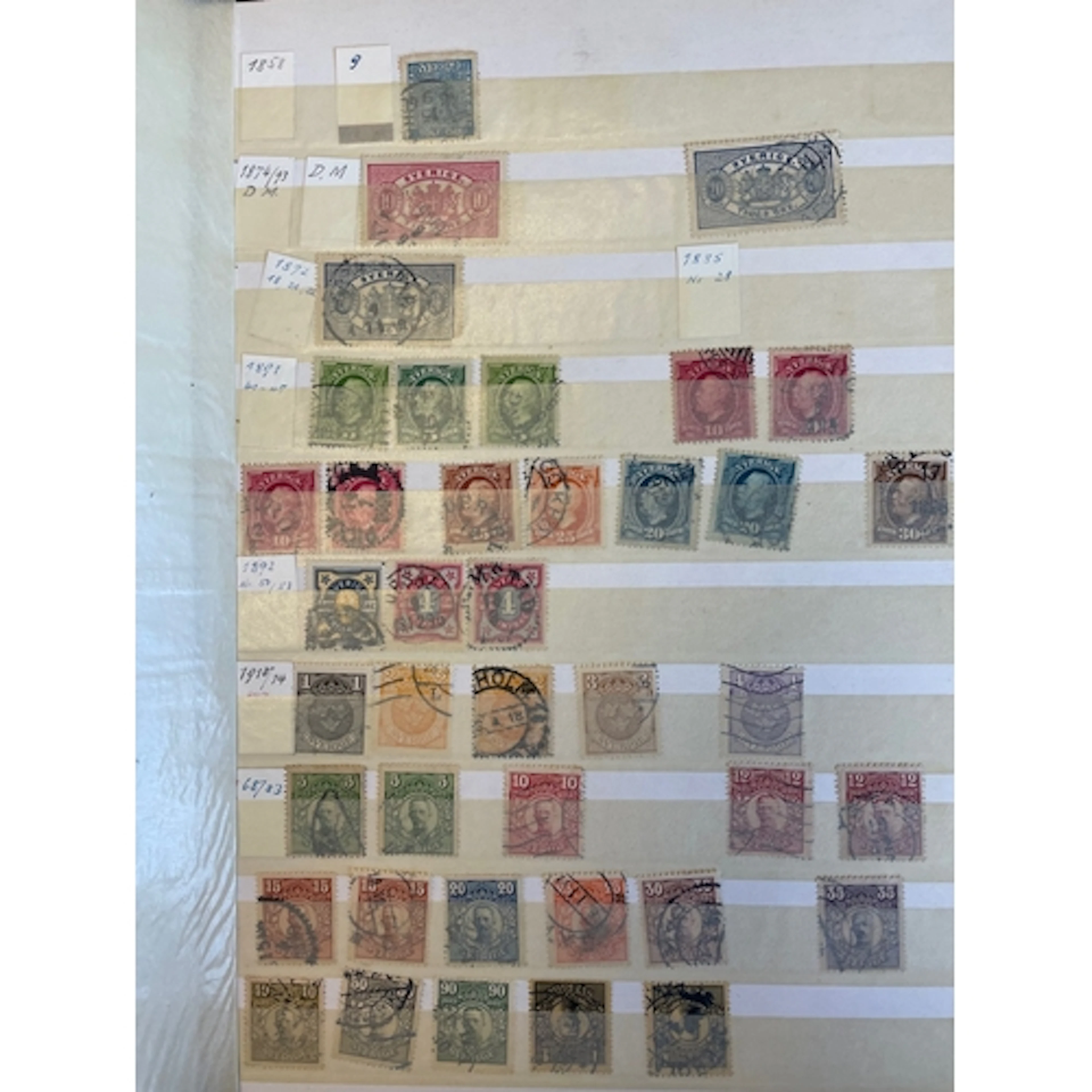 Early to modern period, mint and used worldwide coln in 9 vo...