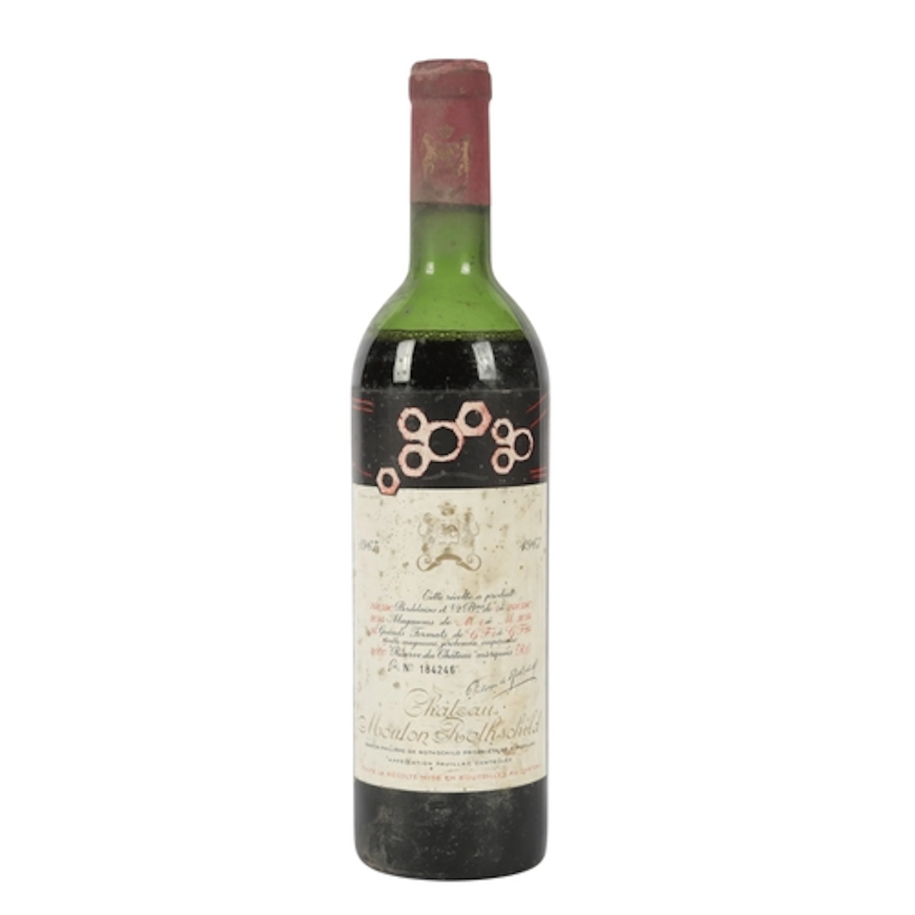 1967 Chateau Mouton Rothschild, Pauillac, France Critic tast...