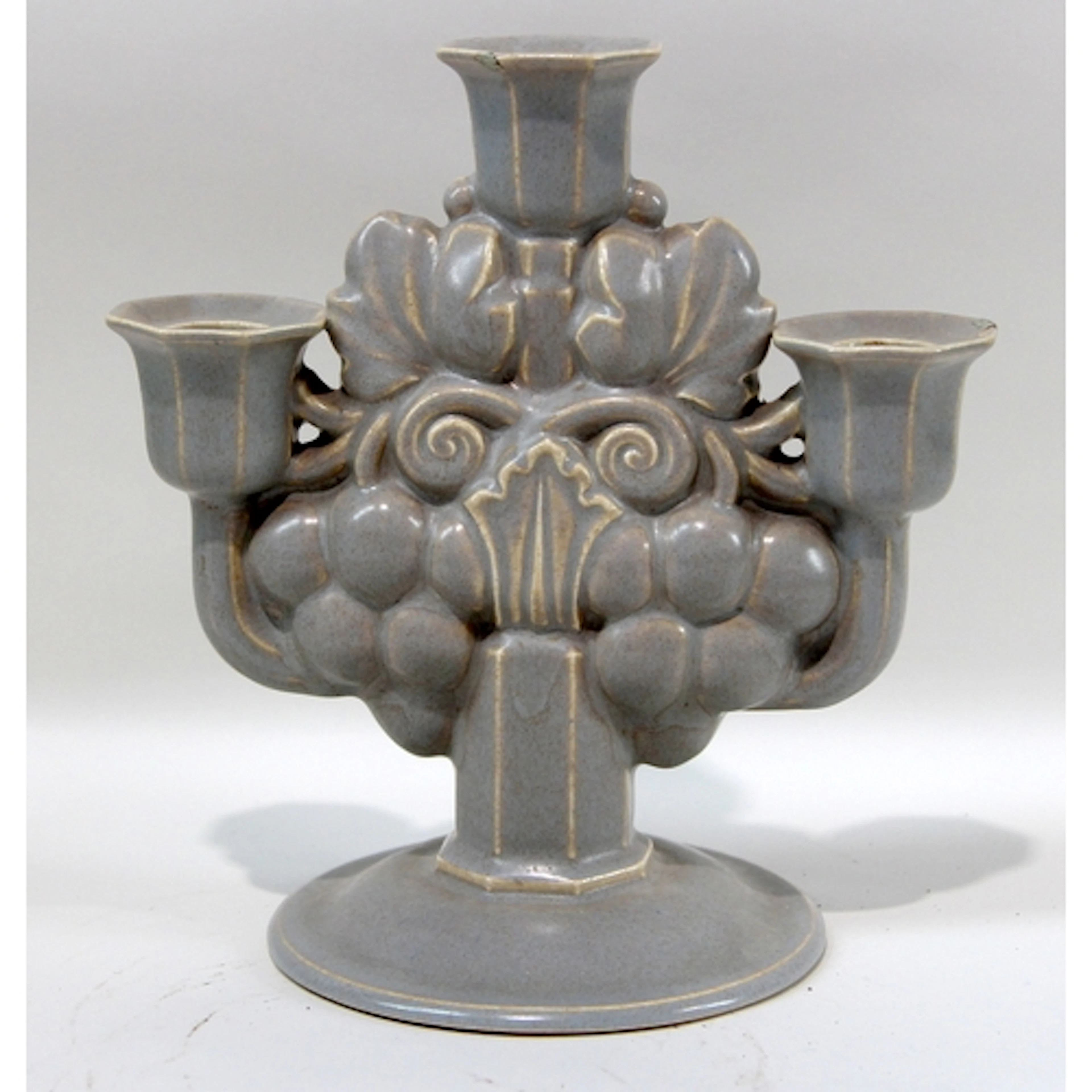 Poole Pottery shape 249 candleholder (please examine)