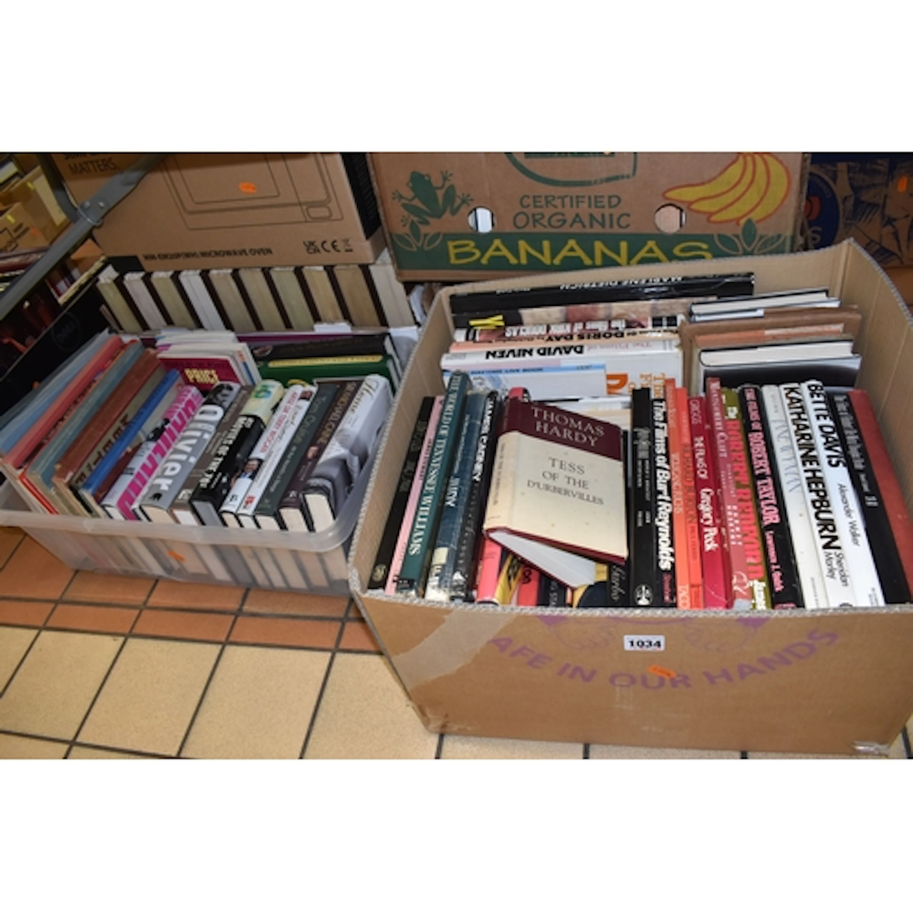 SEVEN BOXES OF BOOKS & PERIODICALS containing a large collec...