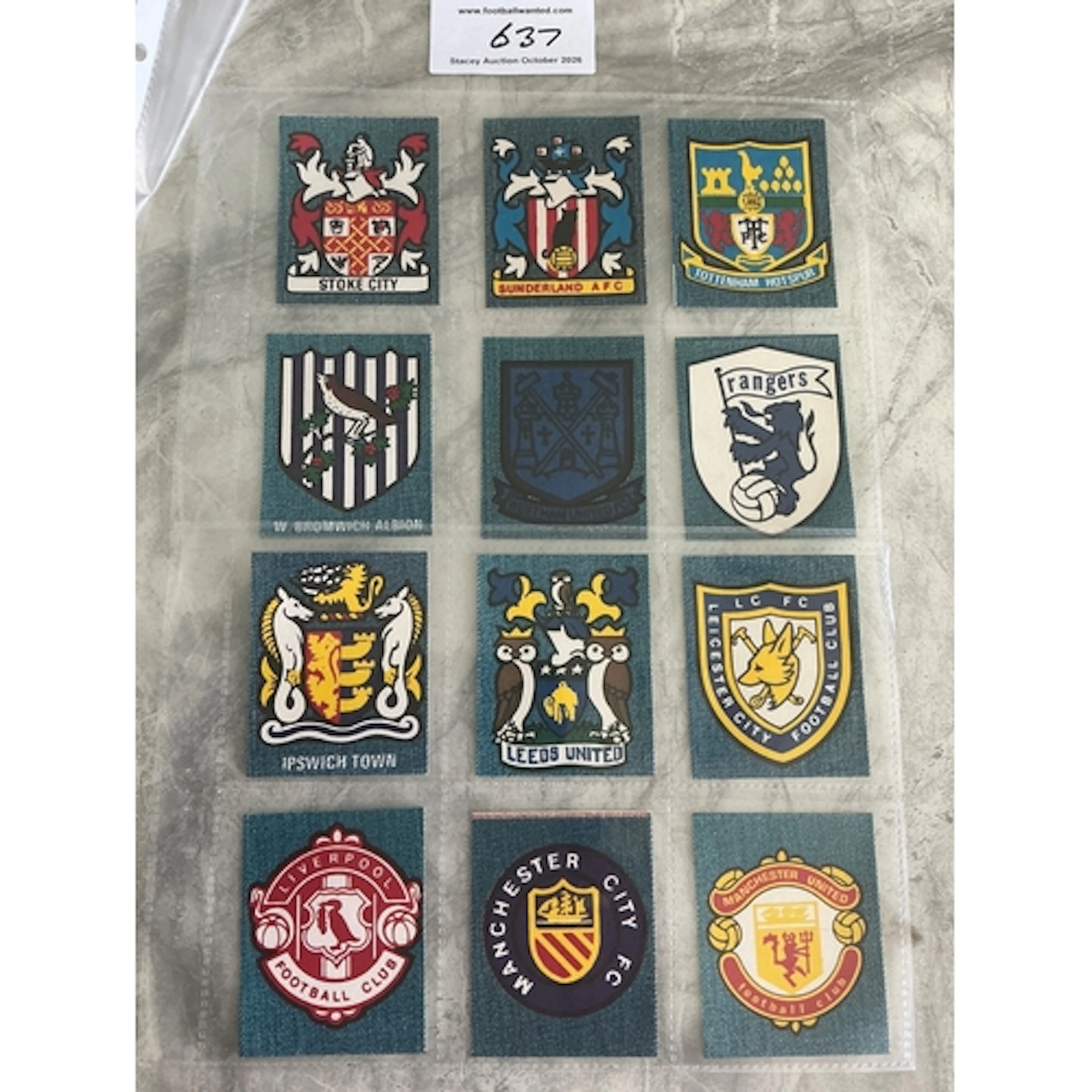 Panini 1977 Jeans Football Badge Cards: Harder to obtain fea...