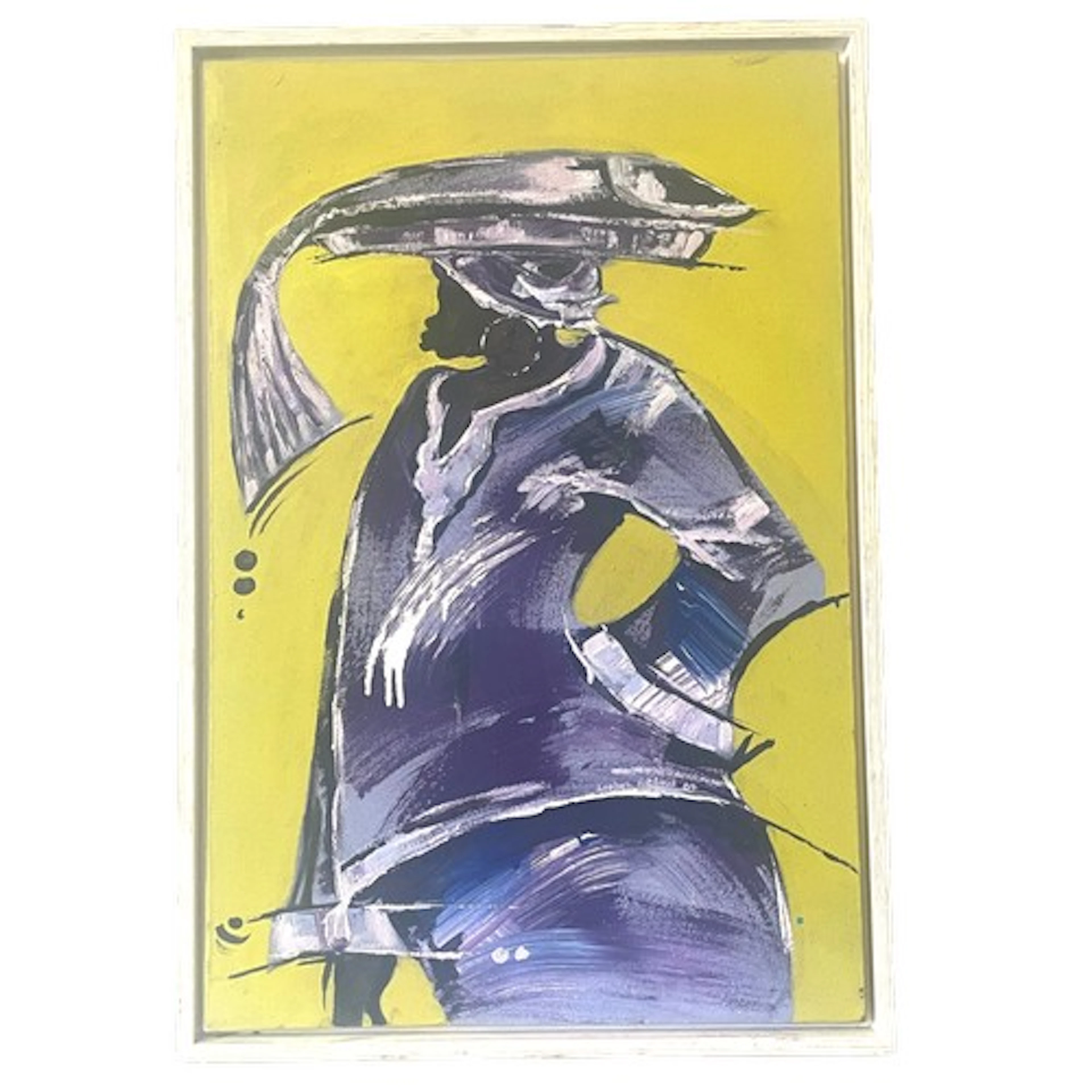 An unknown Ghanaian contemporary artist, “Who is Buying”, in...