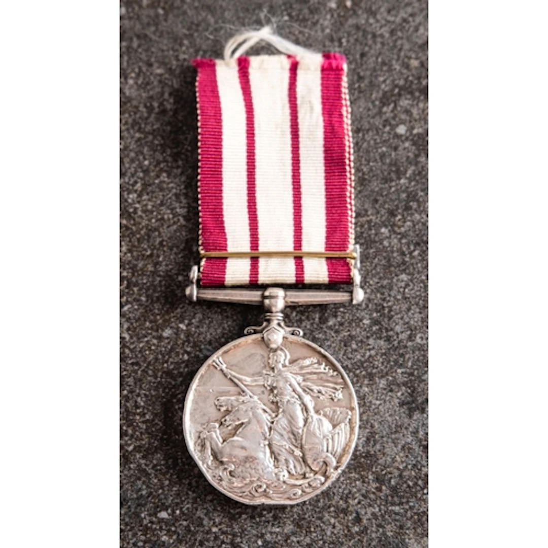 A KGVI Naval General Service Medal to 'D/JX 785323 J. AMES A...