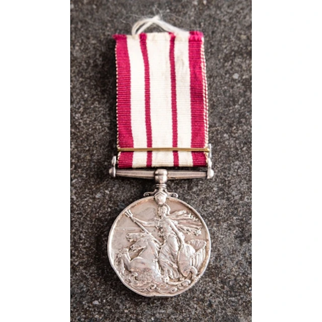 A KGVI Naval General Service Medal to 'D/JX 785323 J. AMES A...