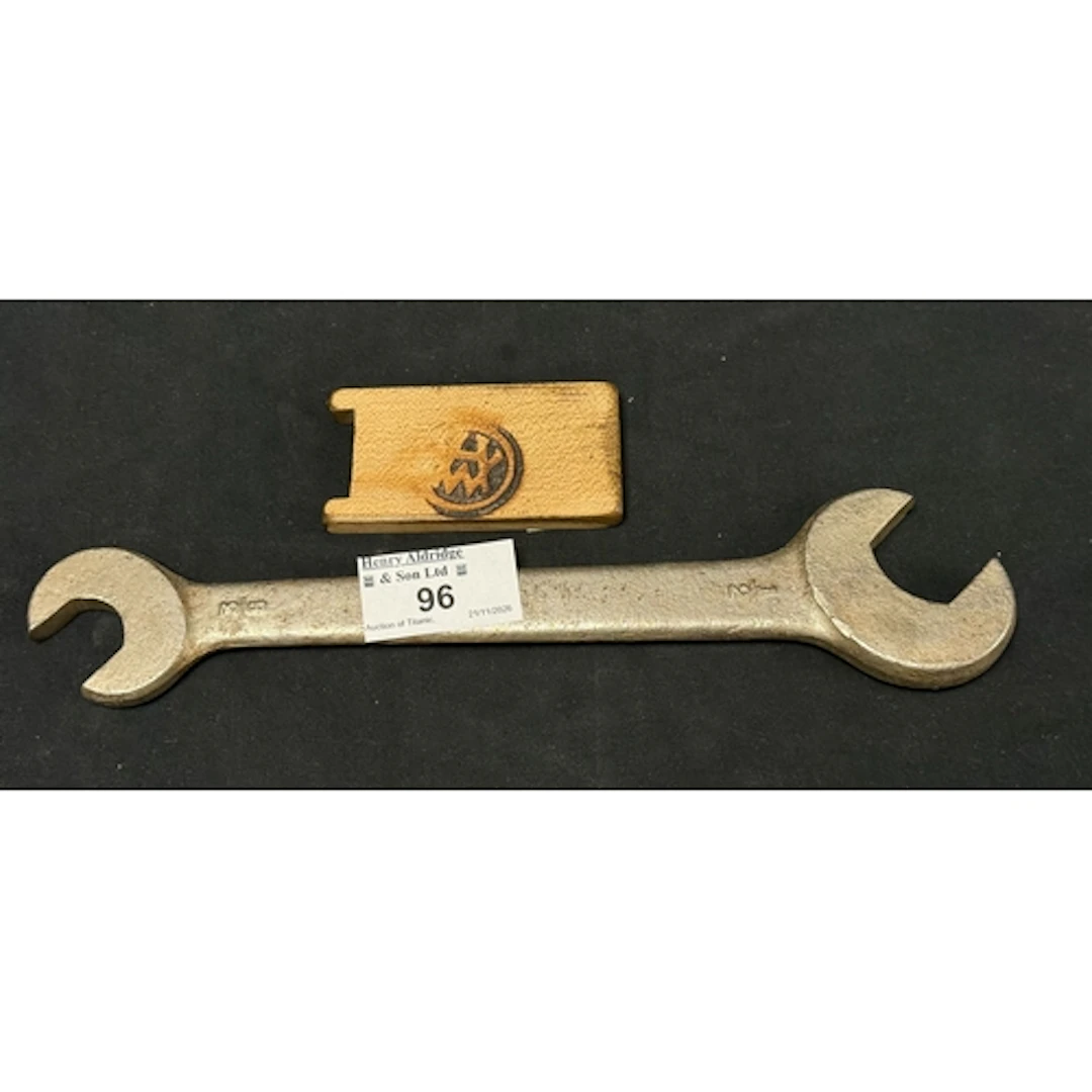Harland and Wolff: Harland and Wolff: 3/8 spanner marked H&...