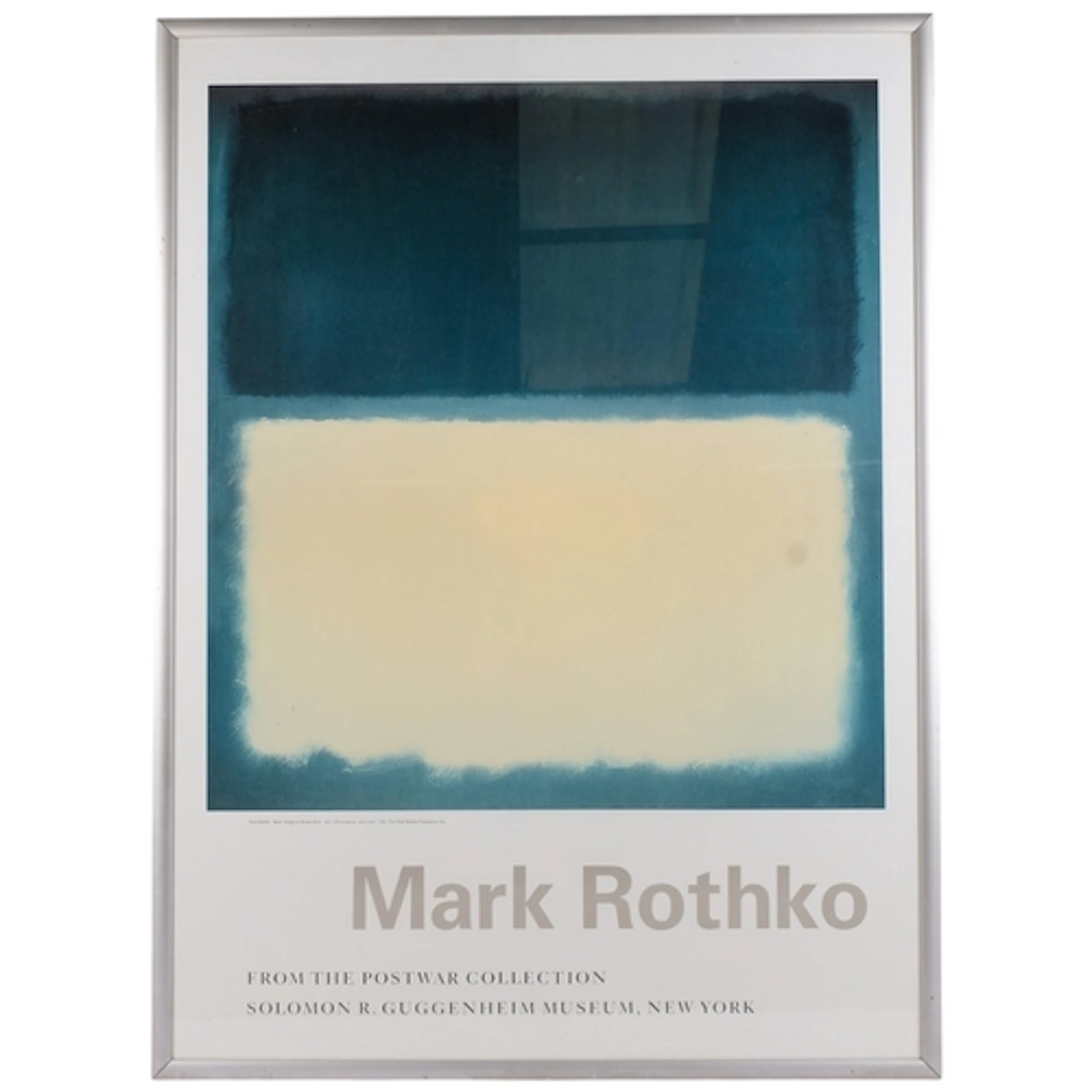 Mark Rothko, a poster print from The Post-War Collection, So...