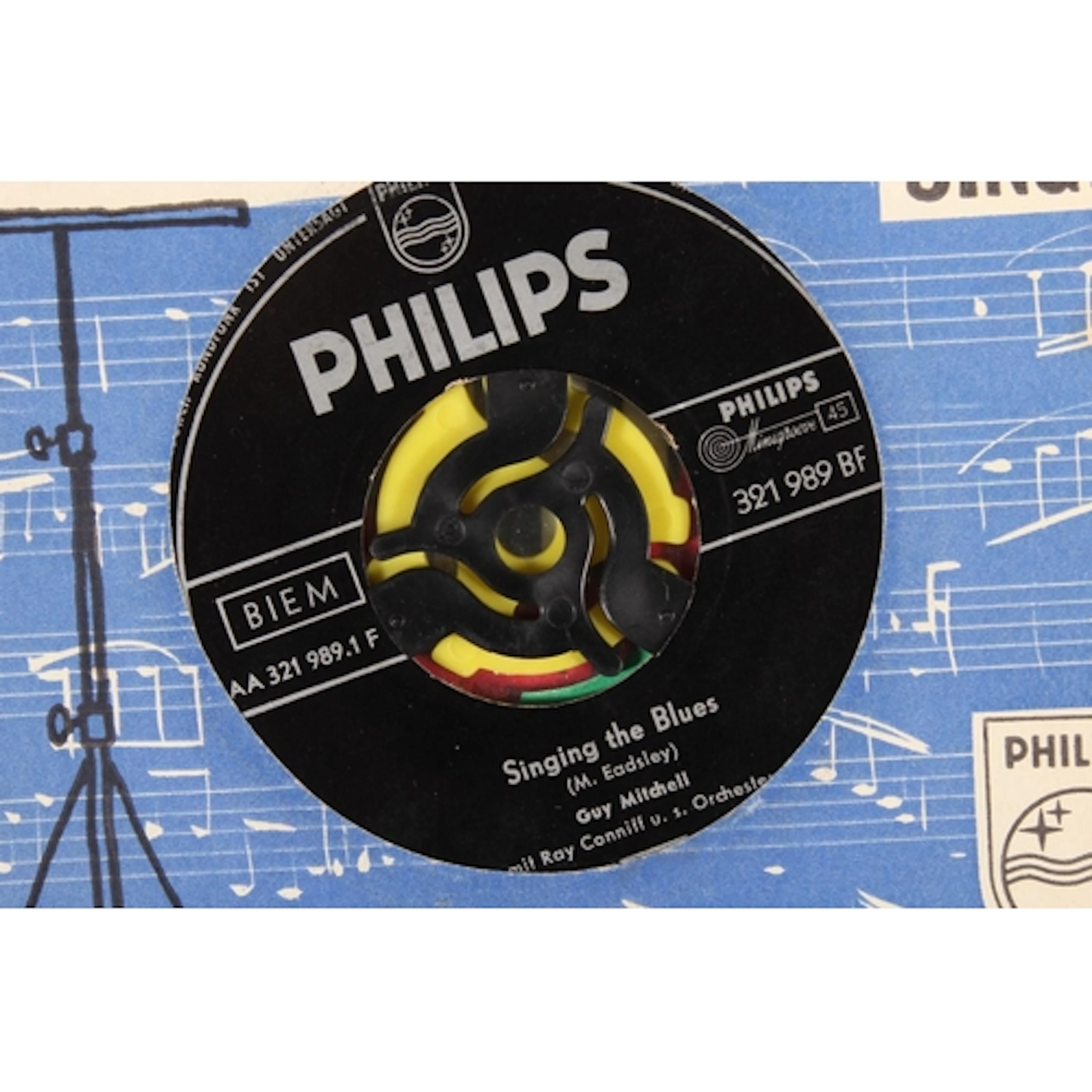 1950's UK Number 1 singles to include Guy Mitchell Singing t...