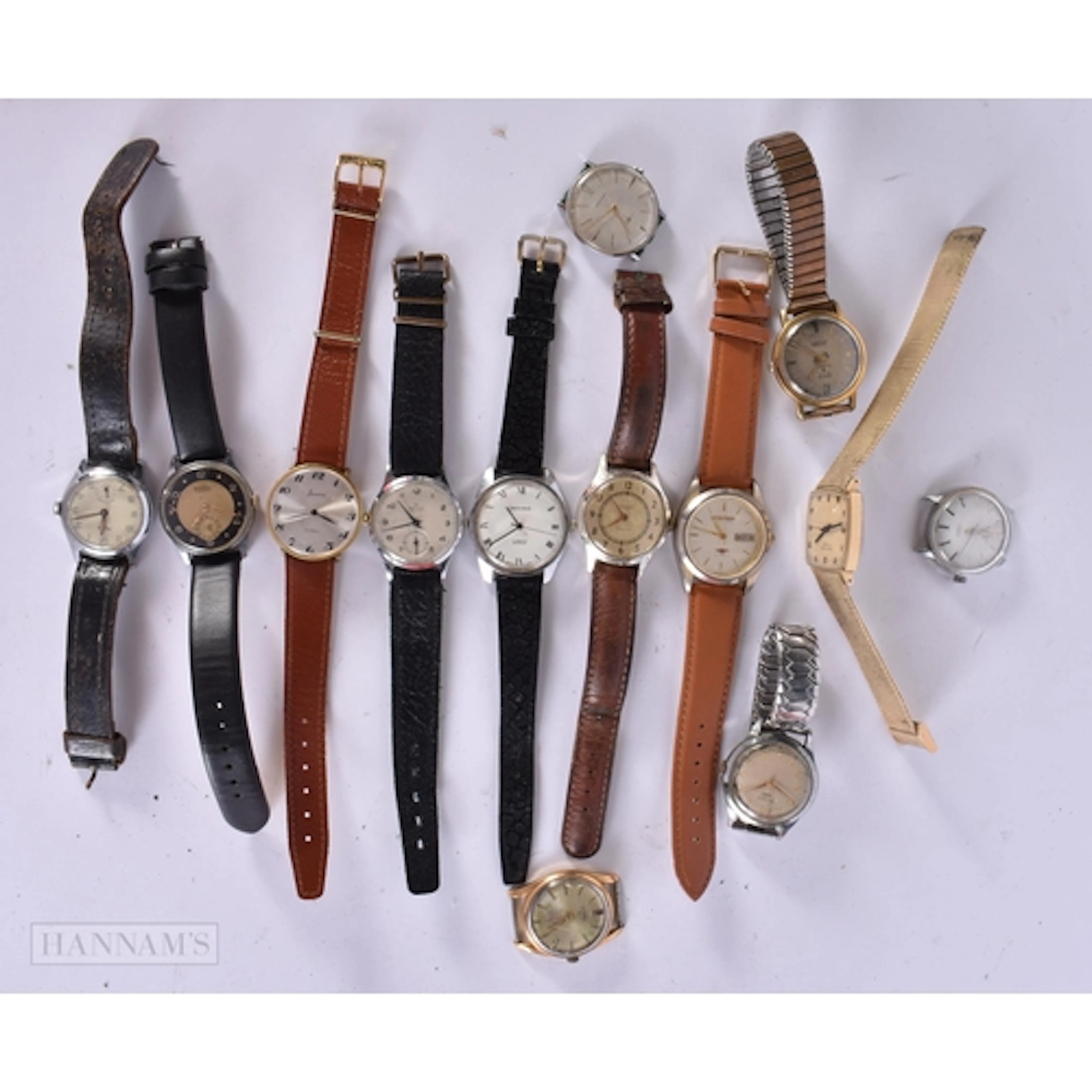Vintage Mechanical Watches Job lot. Untested. (qty)