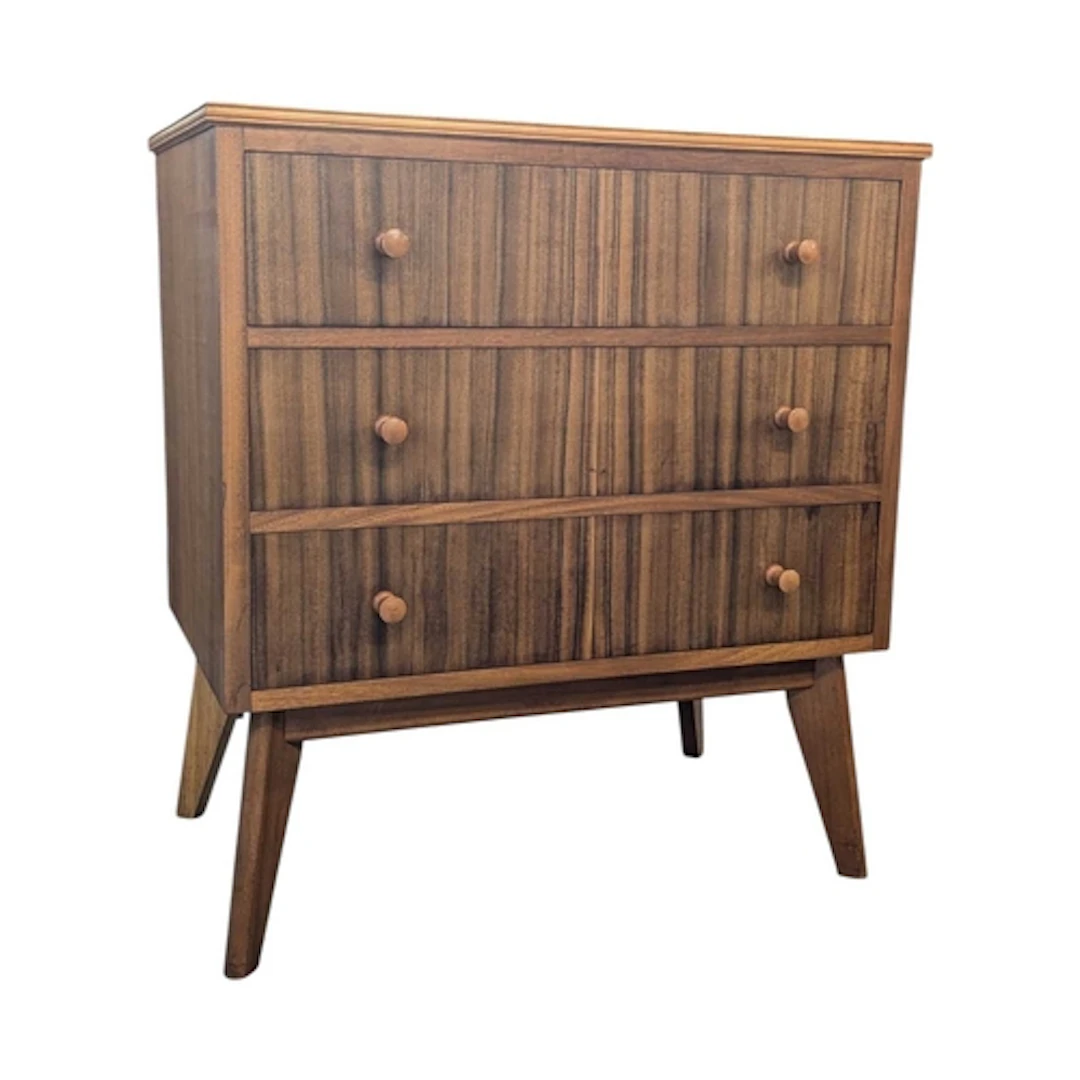 Morris of Glasgow - Mid century teak chest of drawers. Recta...