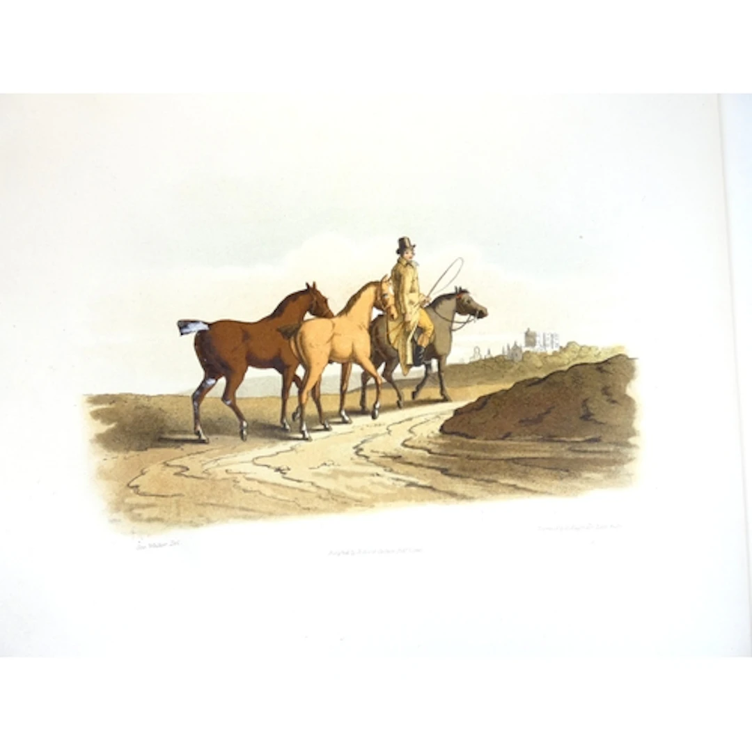 WALKER GEORGE. The Costume of Yorkshire Illustrat...