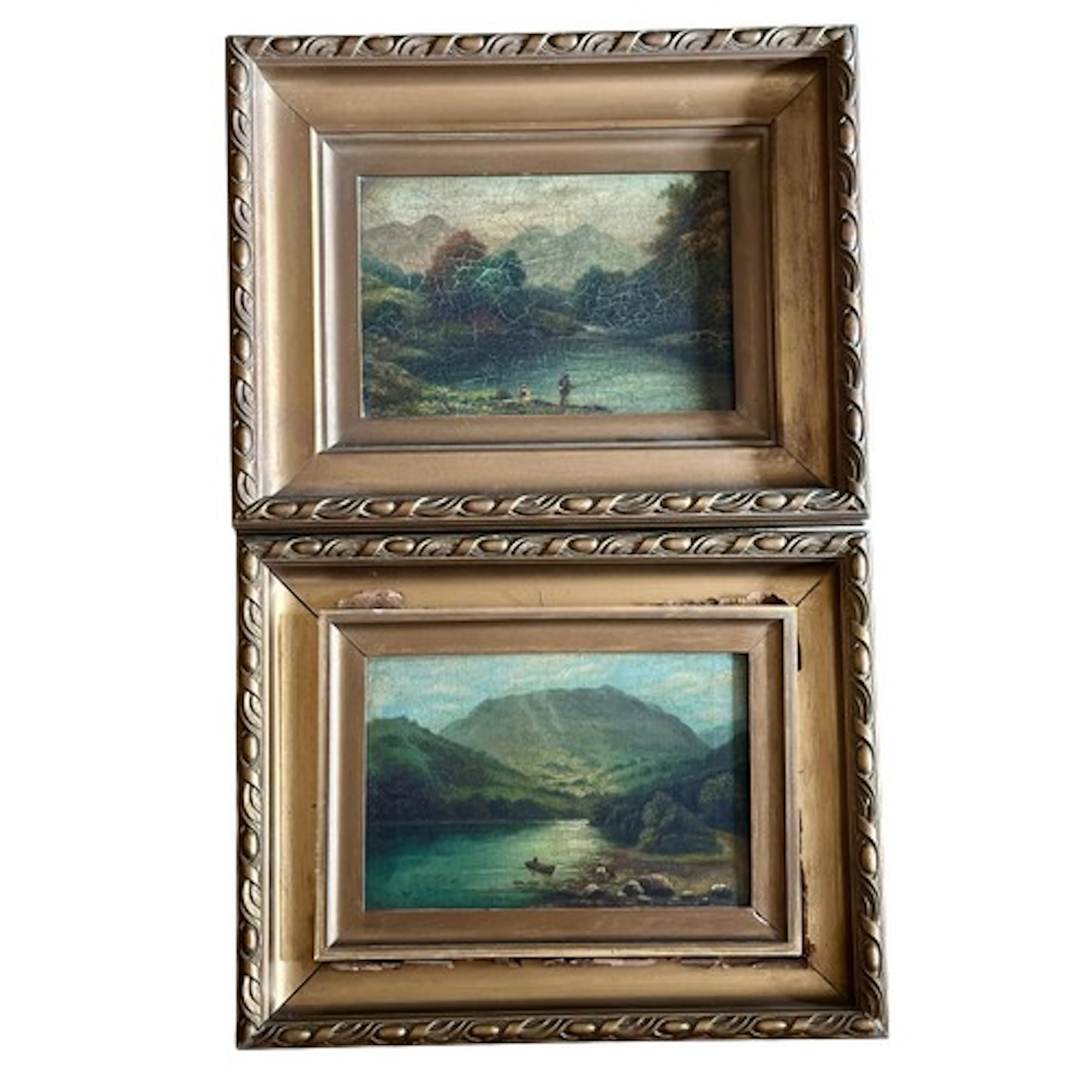 Albert Ernest Brockbank (1862-1958) - a pair of oils one on ...