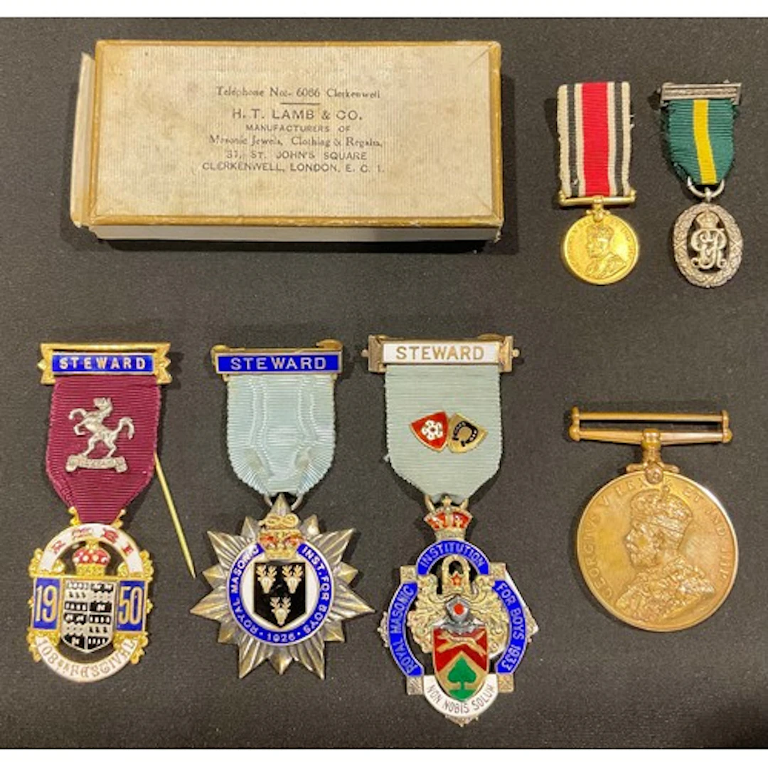 Medals - a WWI British Special Constabulary Faithful Service...