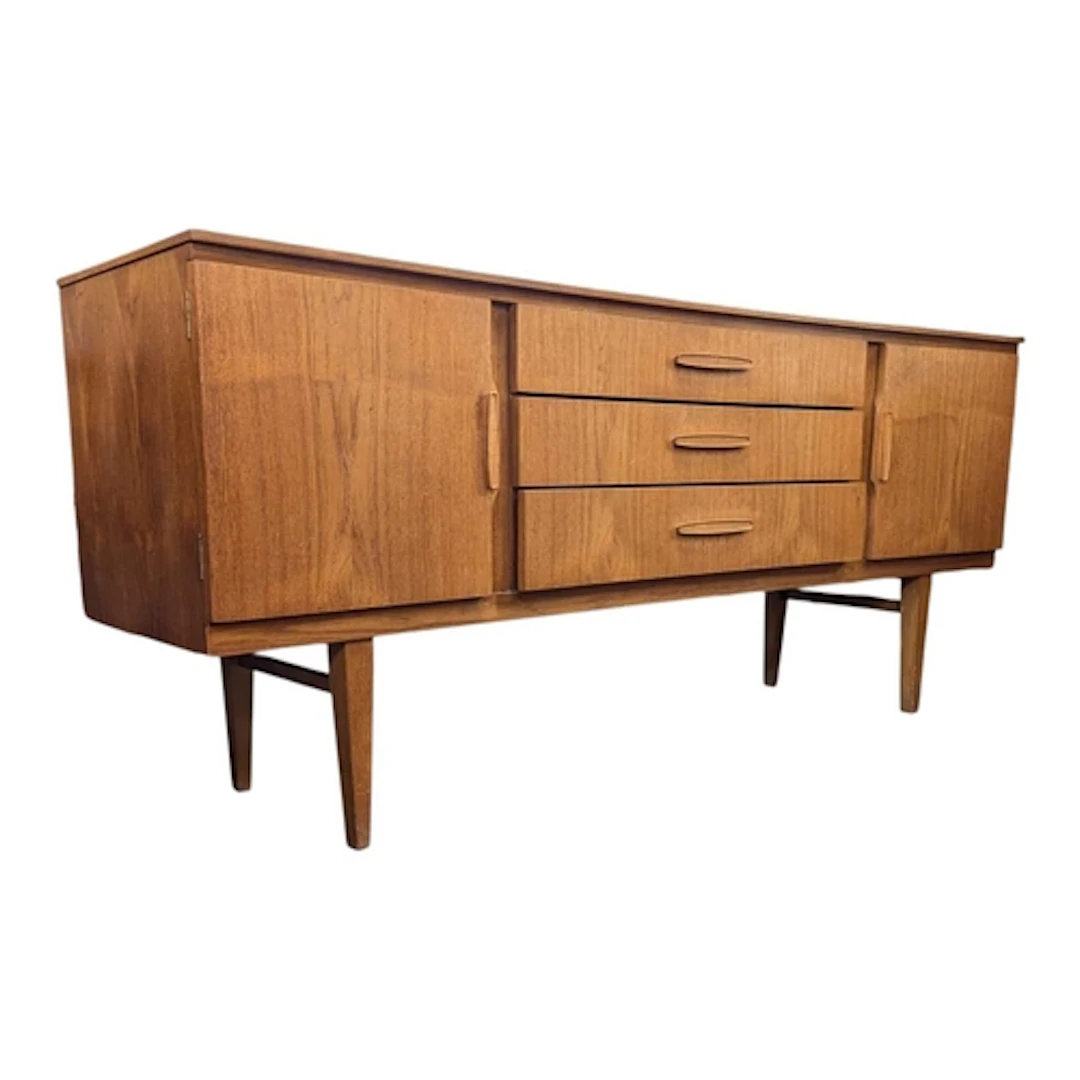 Beautility Furniture - A mid 20th century inverted bow front...