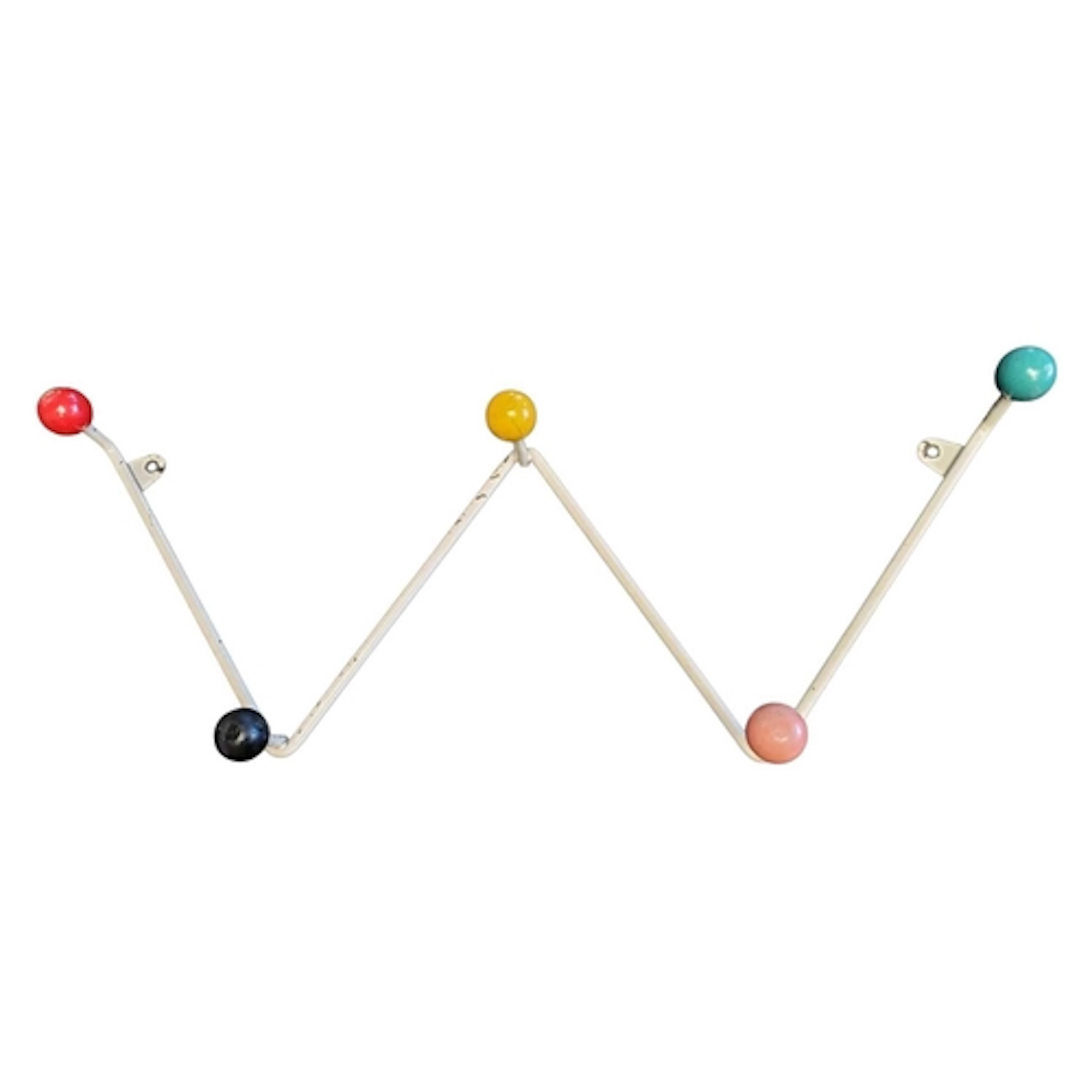 A mid 20th century wireworked Sputnik atomic coat rack. The ...