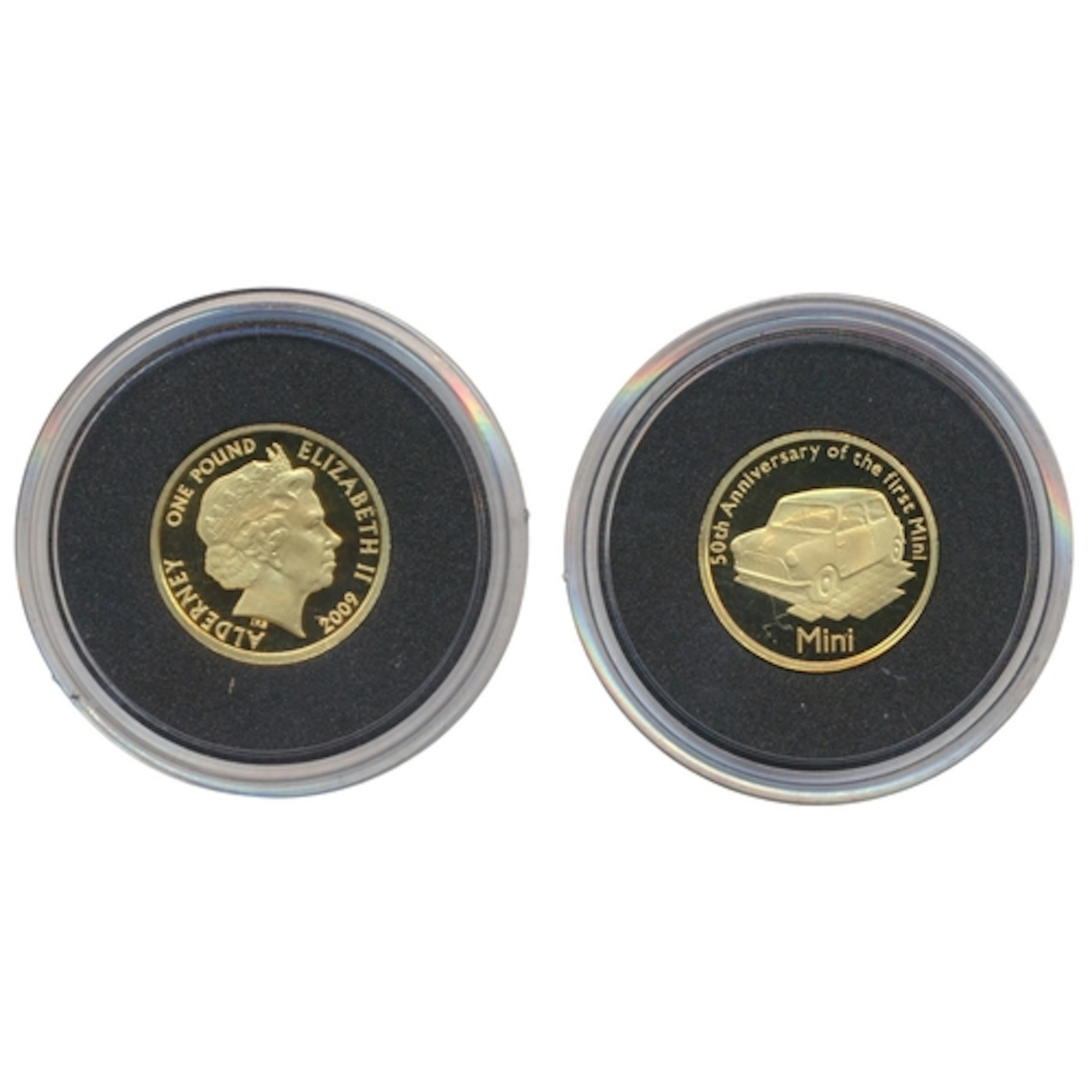 Investment Gold Lot - Documents Required. 2009 Alderney 50th...