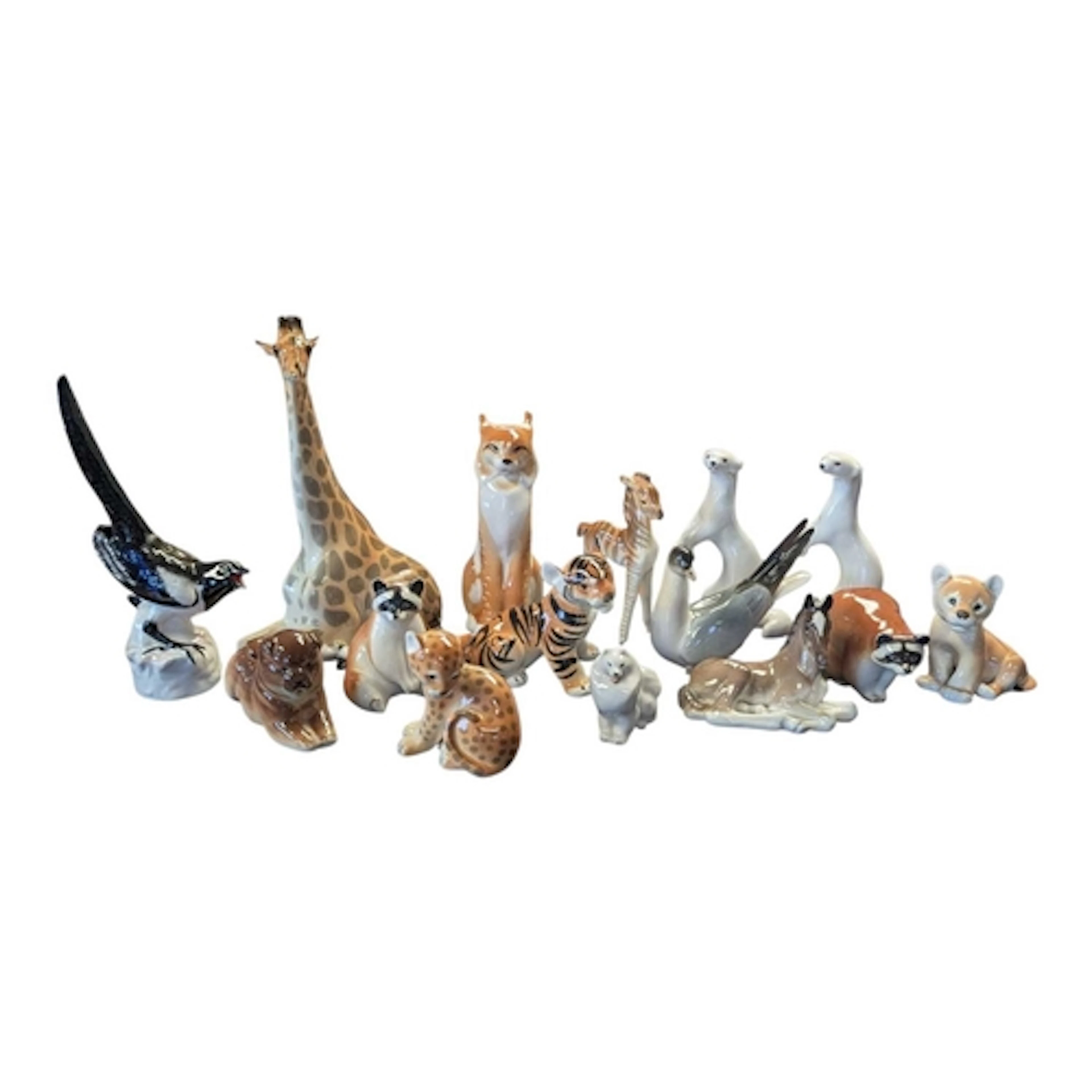 A collection of vintage 20th century USSR Russian porcelain ...