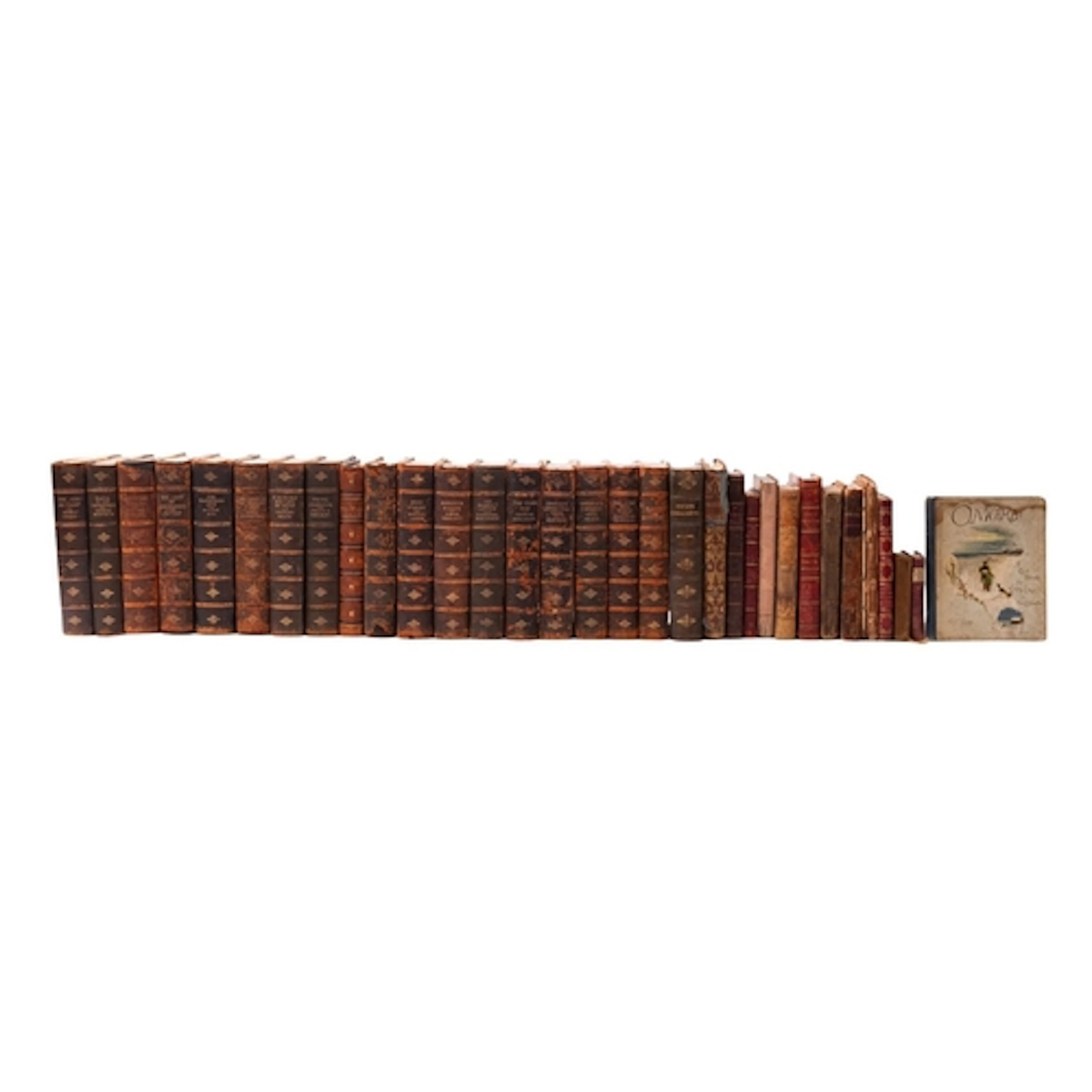 BINDINGS, MISCELLANEOUS. The Daily Telegraph Library, 17 vol...