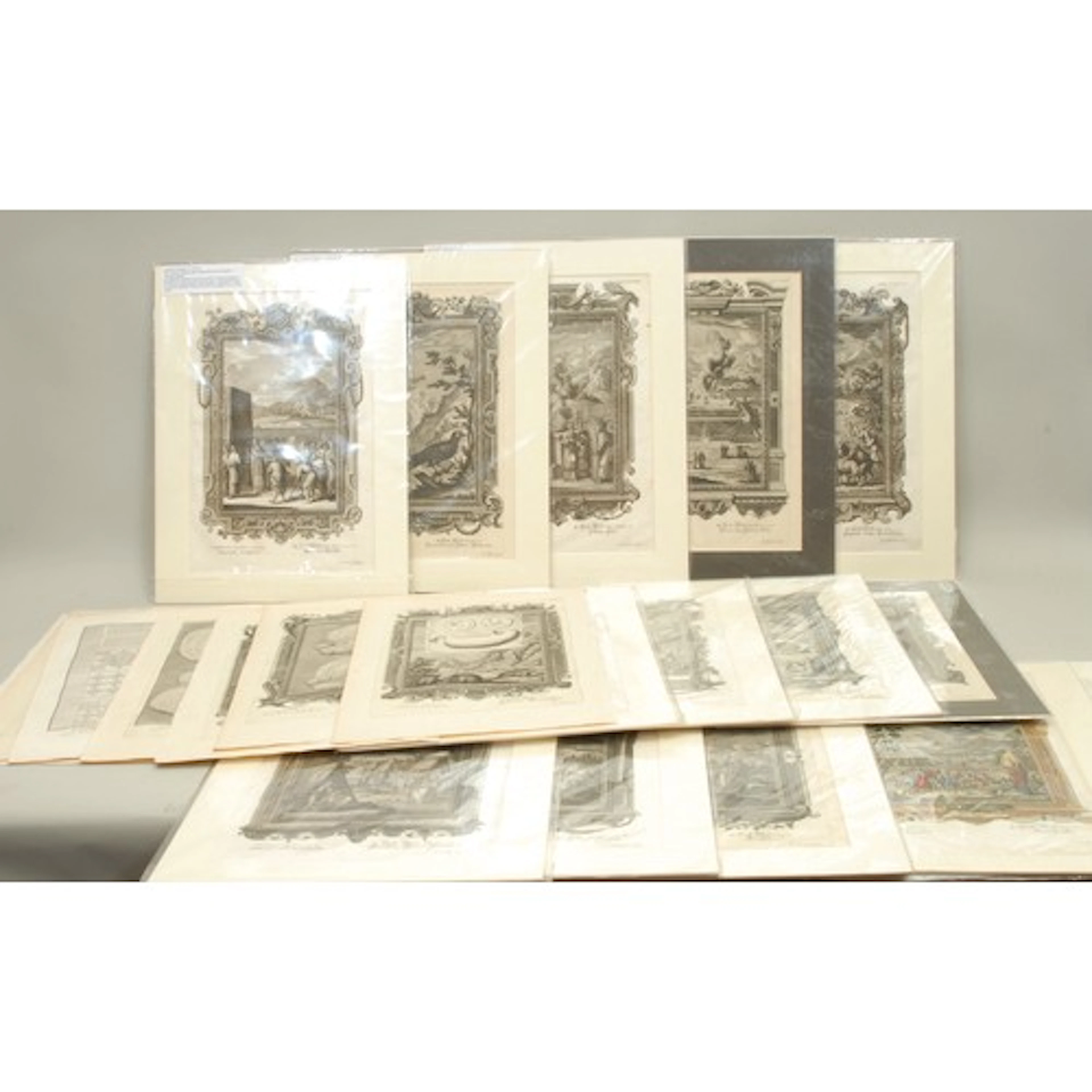 An 18th century book page, Leviticus Ch. XV, Vs. 19-28, publ...