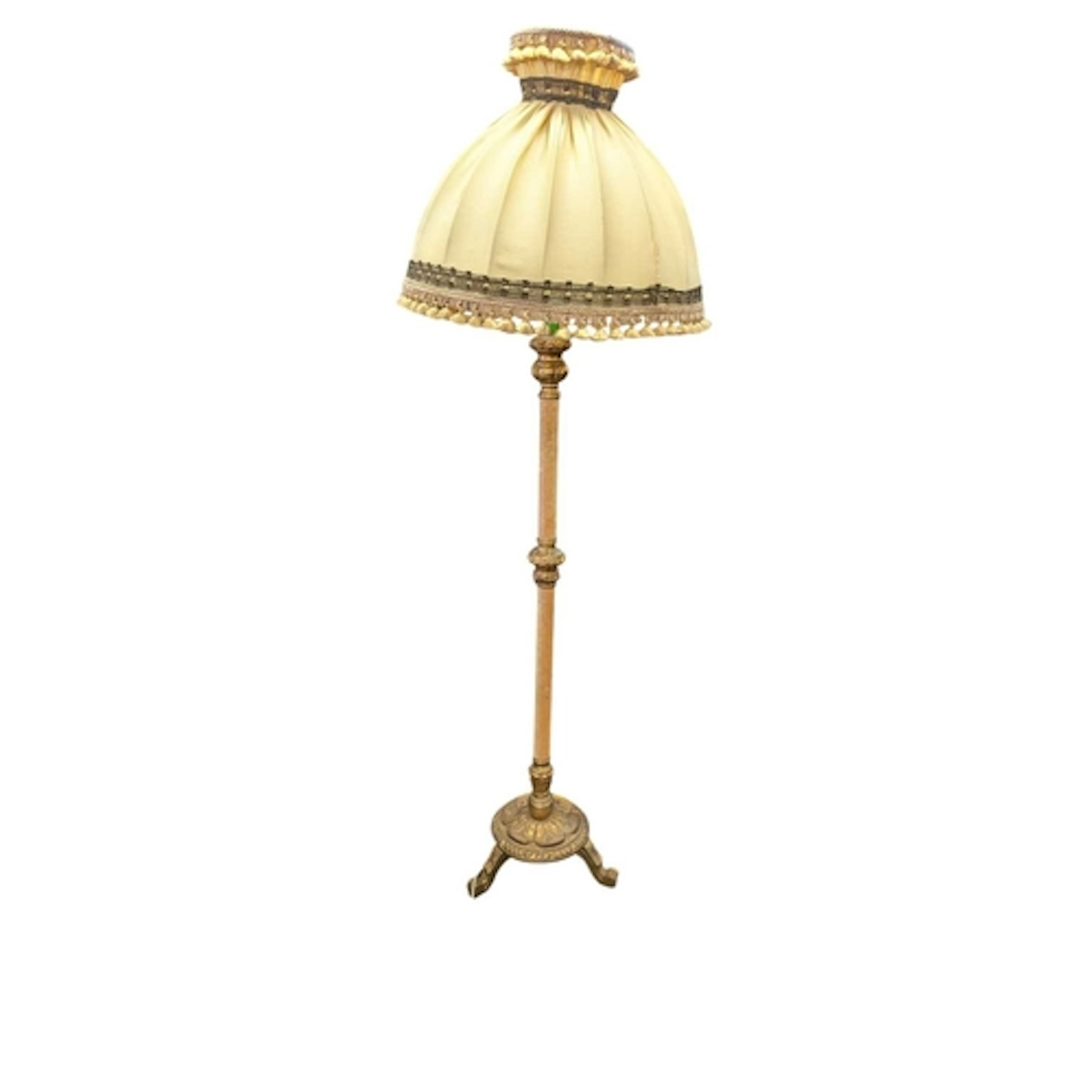 A mid century Italian rococo floor standard / standing lamp....