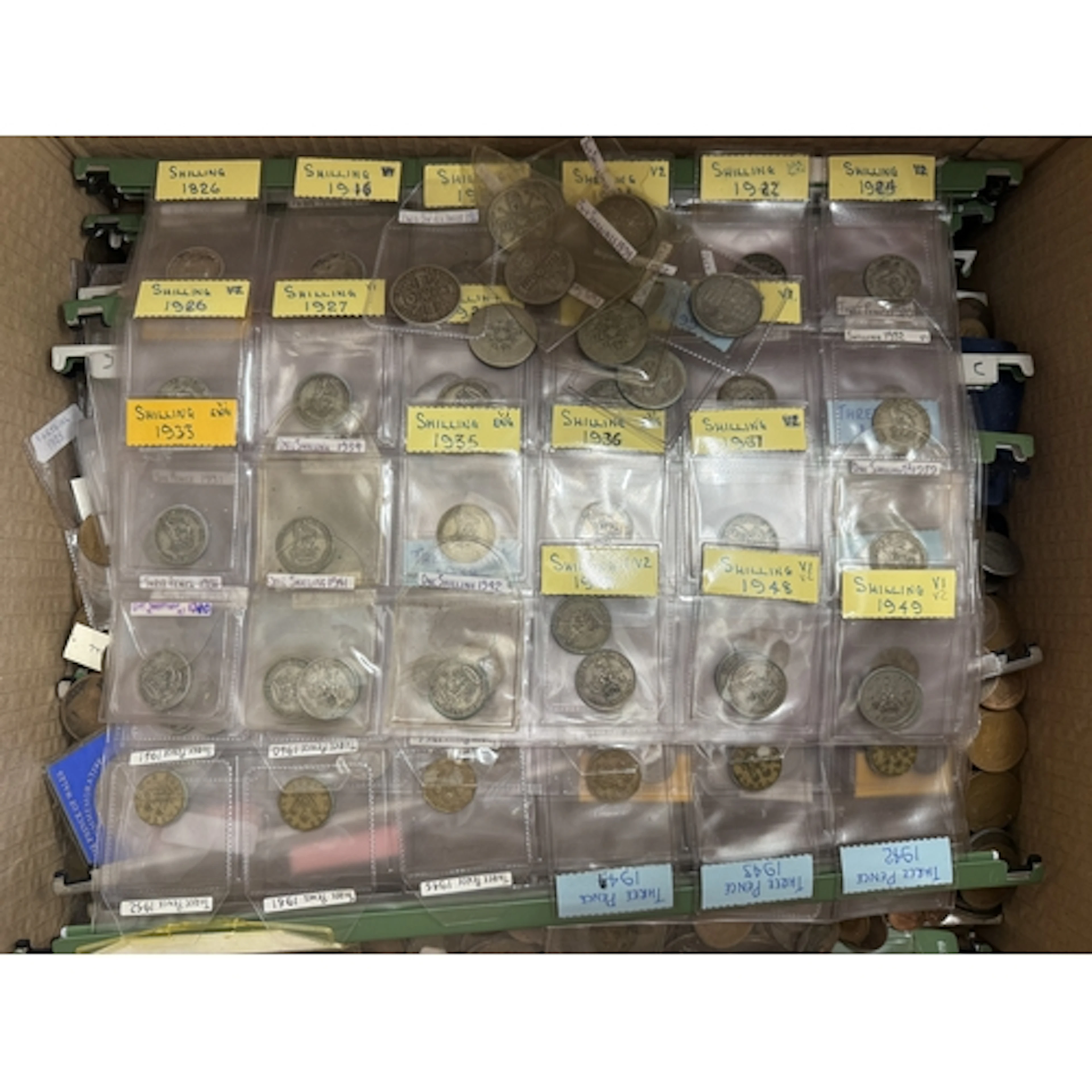 A collection of circulated UK mainly 20th Century circulated...