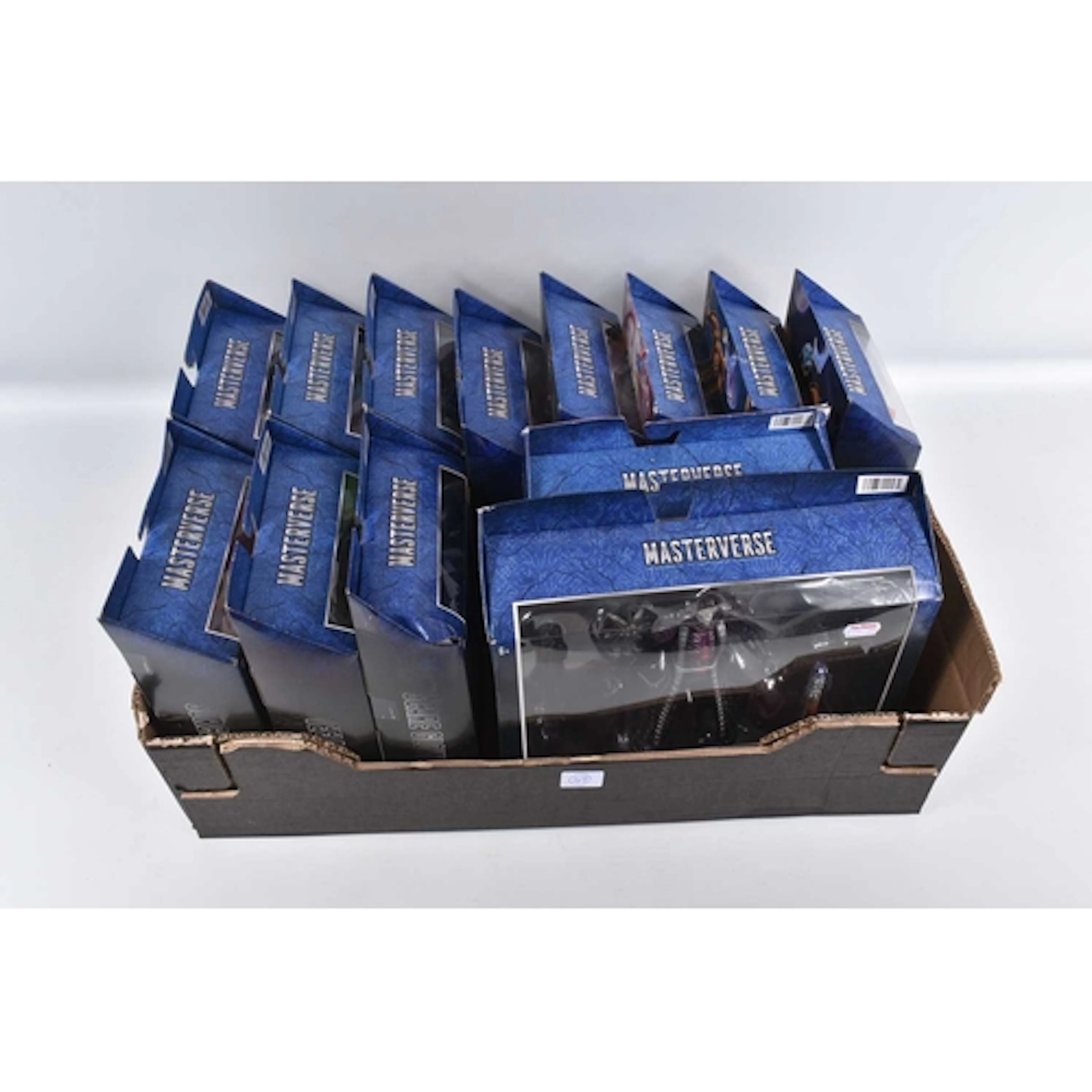 THIRTEEN BOXED MATTEL MASTERS OF THE UNIVERSE MASTERVERSE FI...