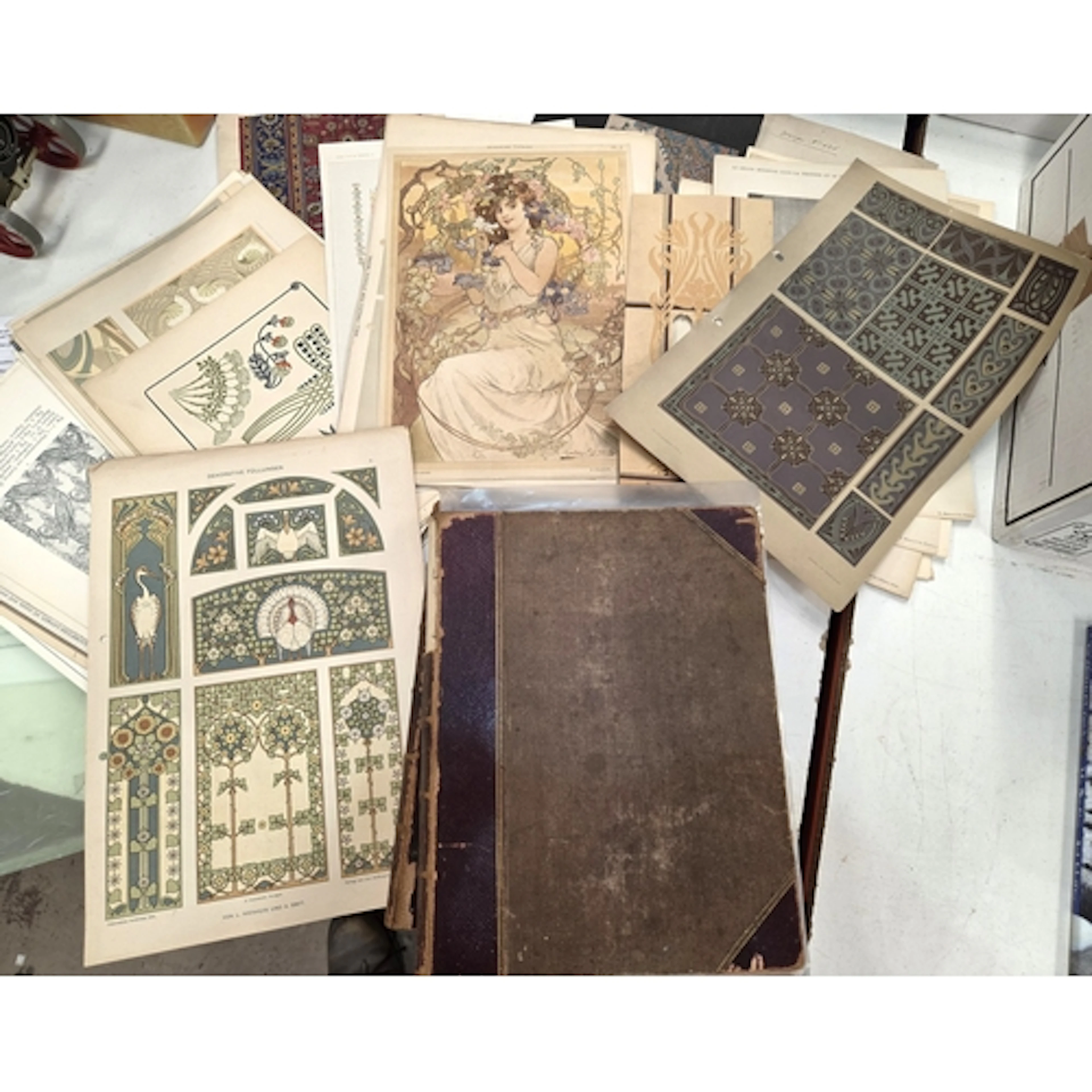 William Beattie's Scotland, two bound volumes, a collection ...