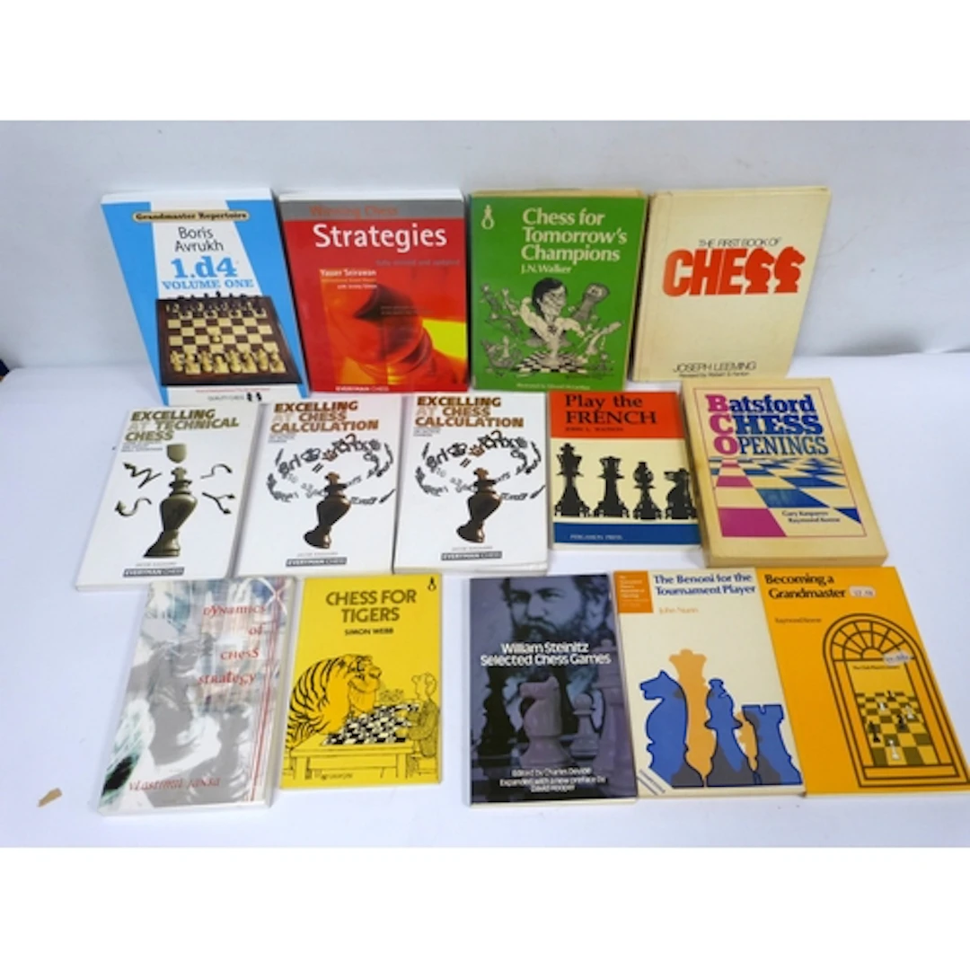 Chess. A carton of various softback publications....