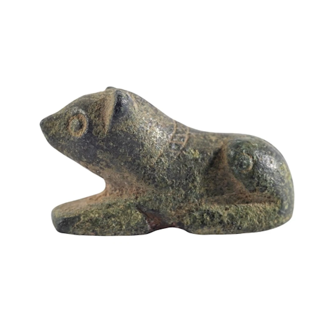 A ROMAN BRONZE MODEL OF A BEAR, CIRCA 2ND CENTURY A.D., with...