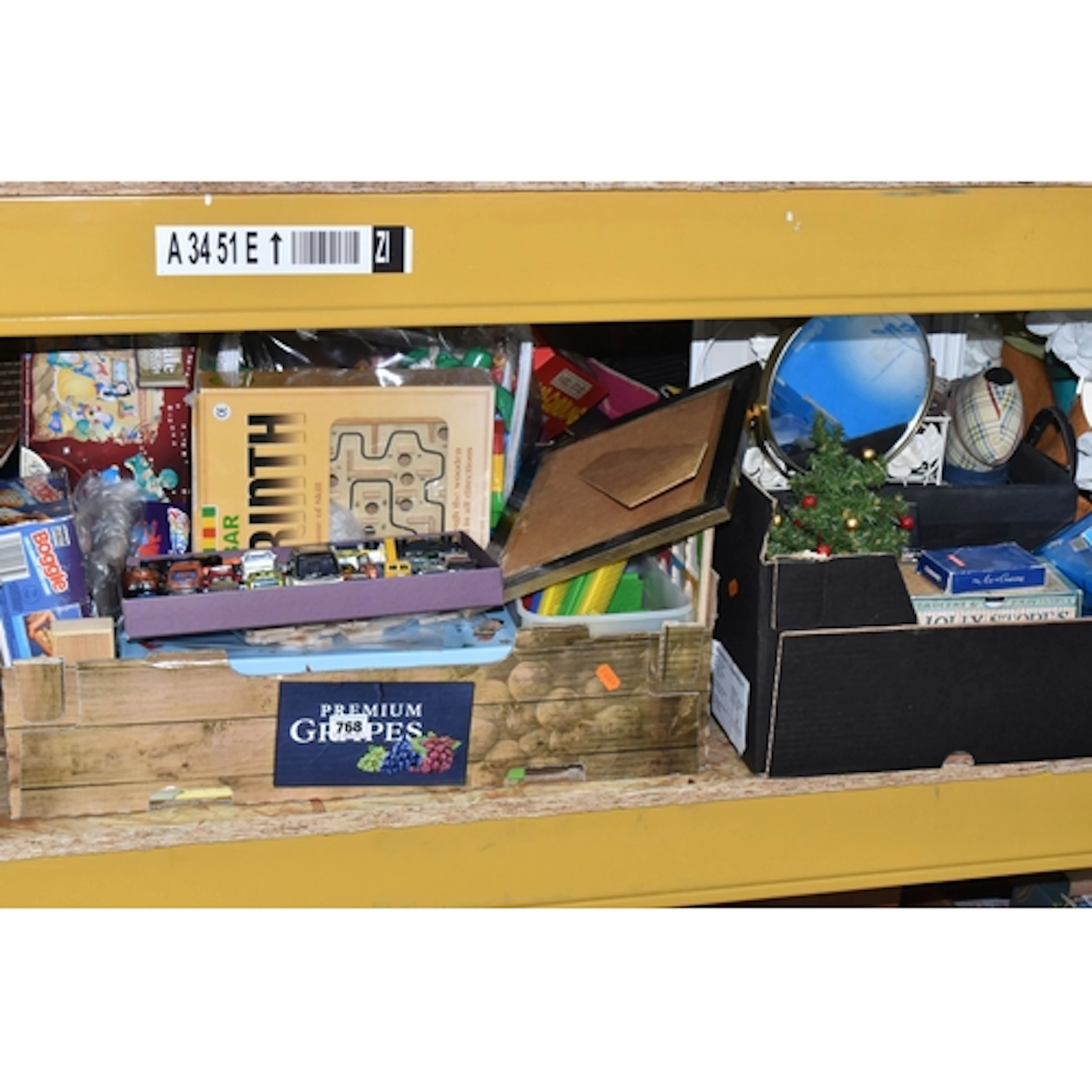 FOUR BOXES AND LOOSE MISCELLANEOUS ITEMS to include a quanti...